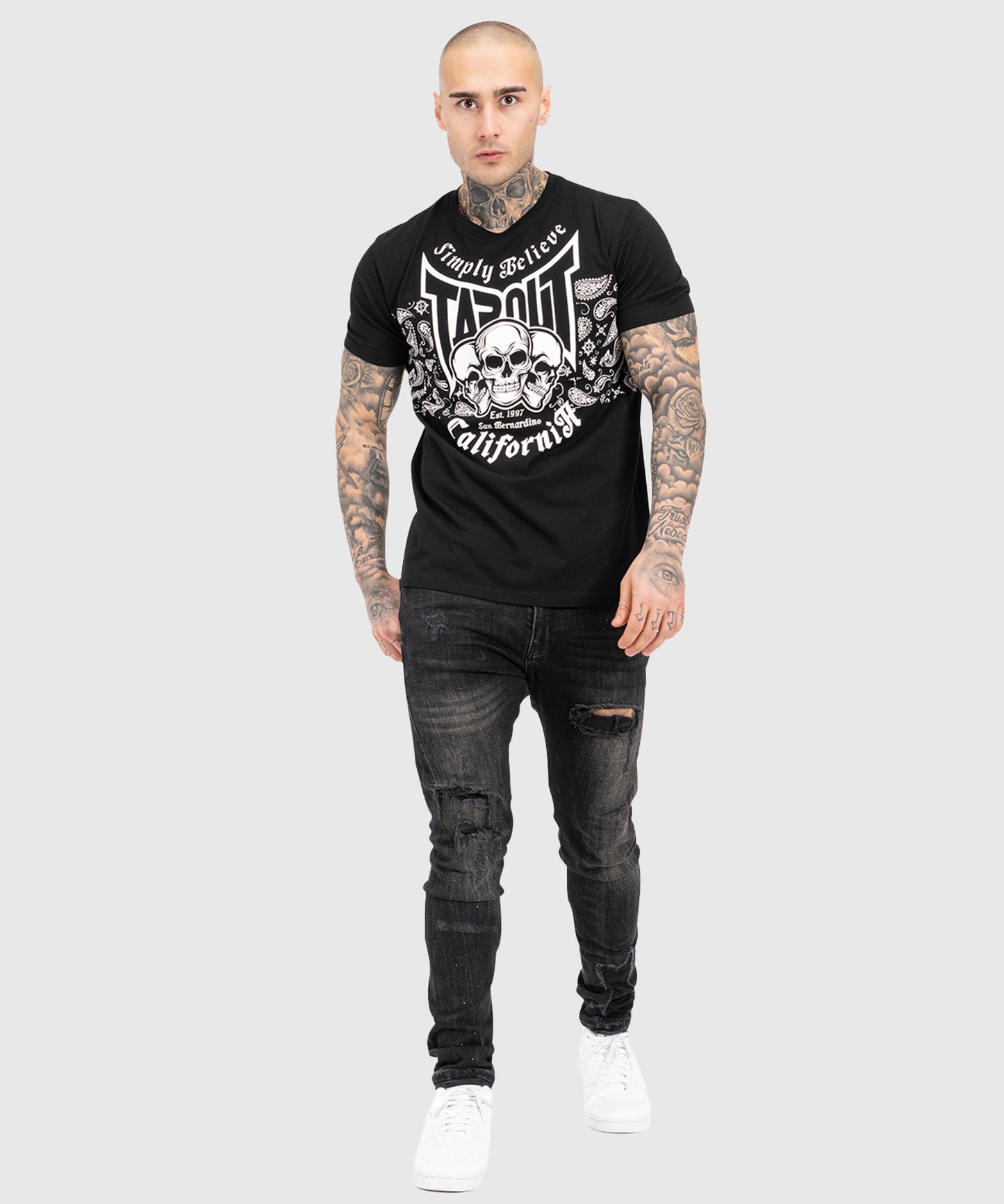Tapout Adelantos Camiseta - Negro