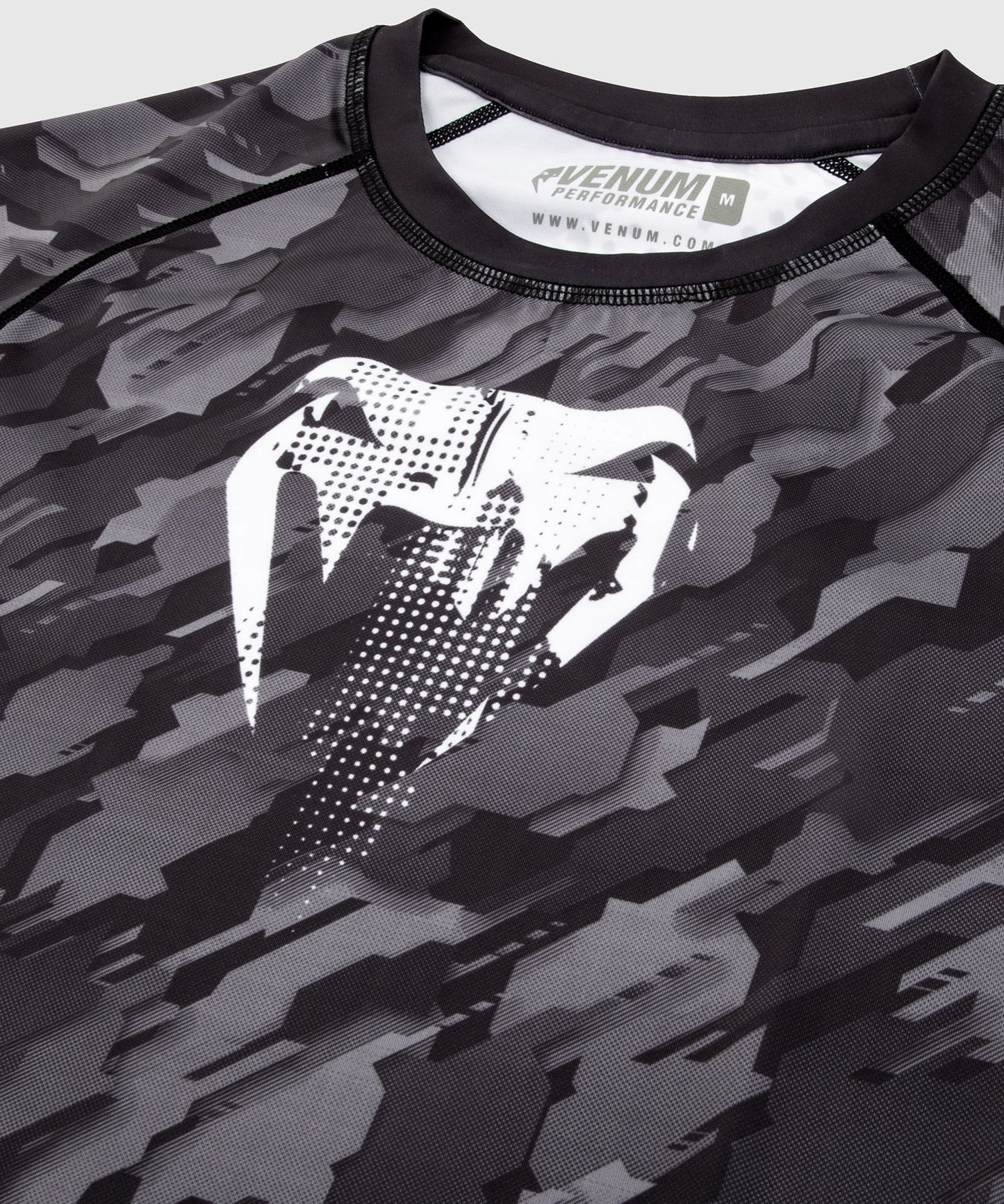 Rashguard Venum Tecmo - Short Sleeve - Grey