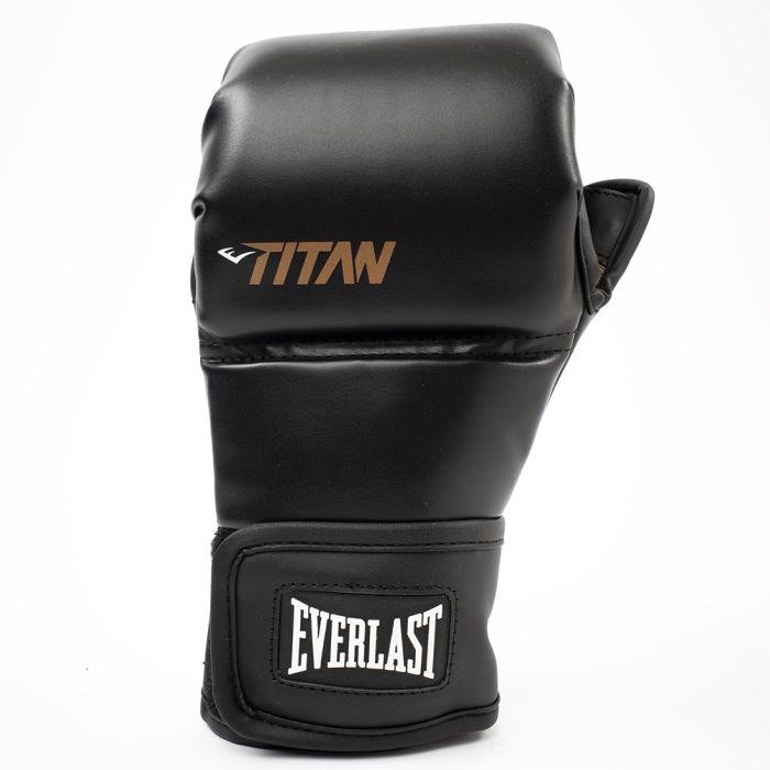 Everlast Titan Hybrid-MMA-Handschuhe - Schwarz