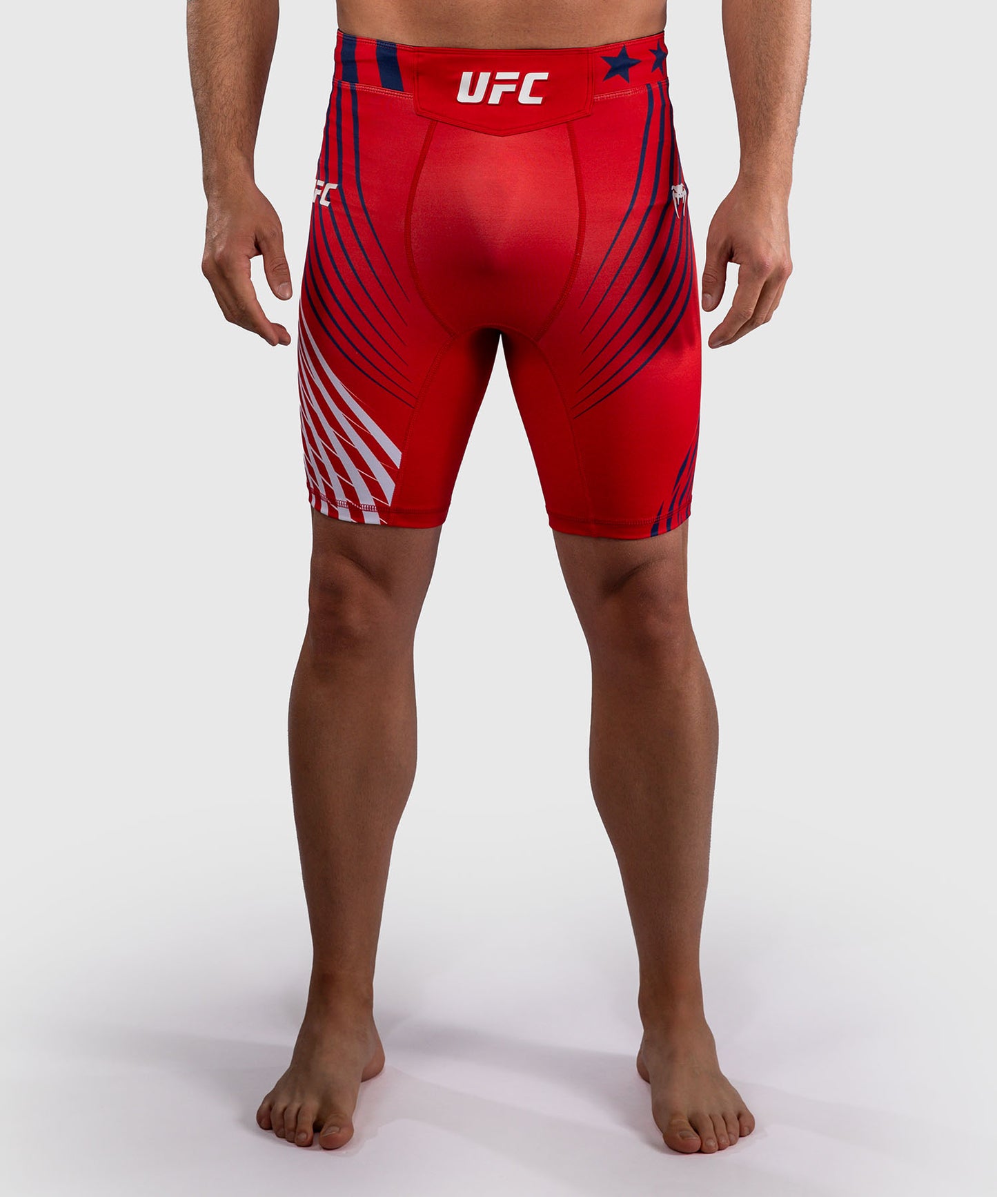 Official UFC Freedom 250 by Venum Authentic Fight Night Vale Tudo Shorts für Herren - Rot