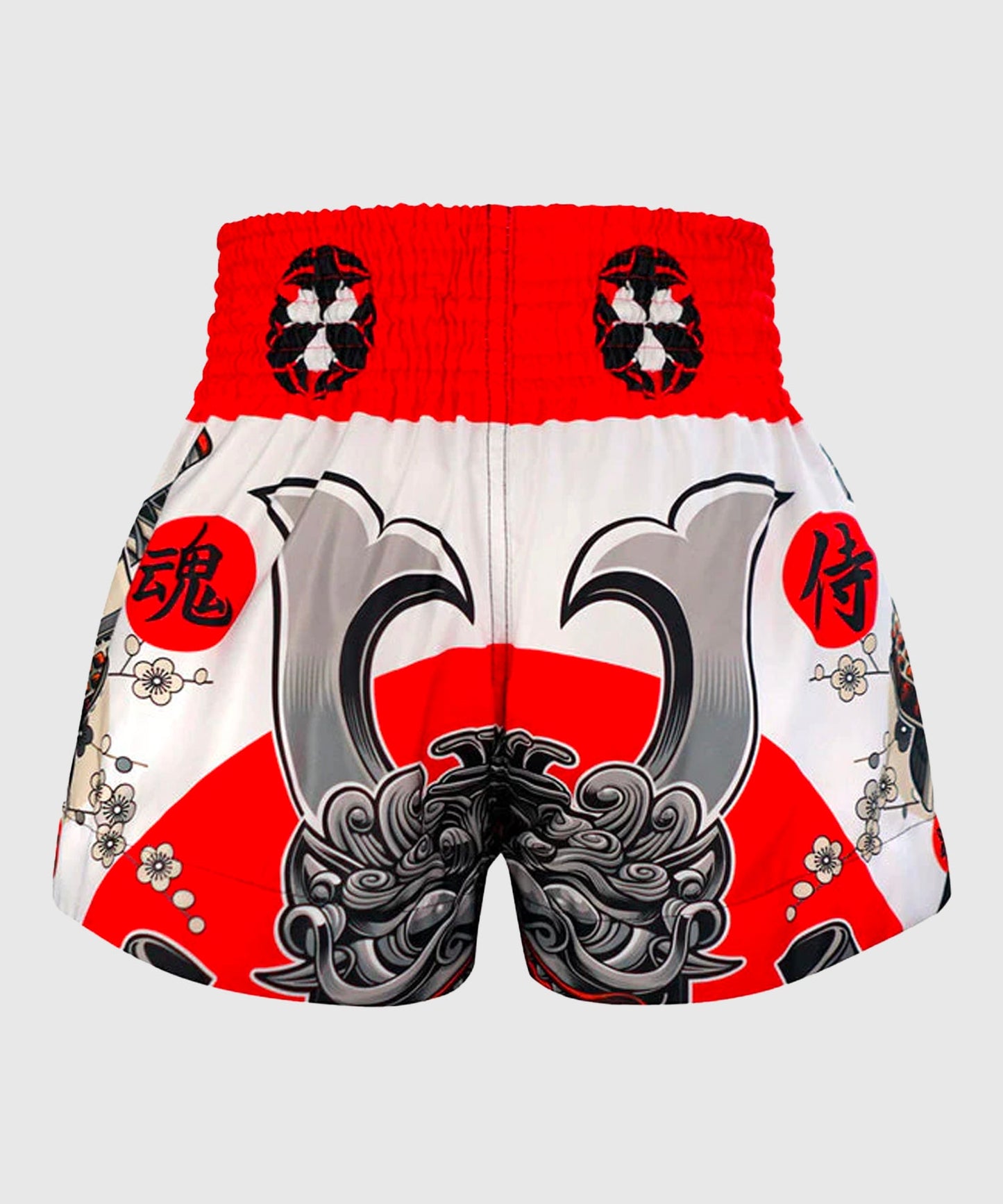 Tuff Samurai Of Siam Muay Thai Shorts - White