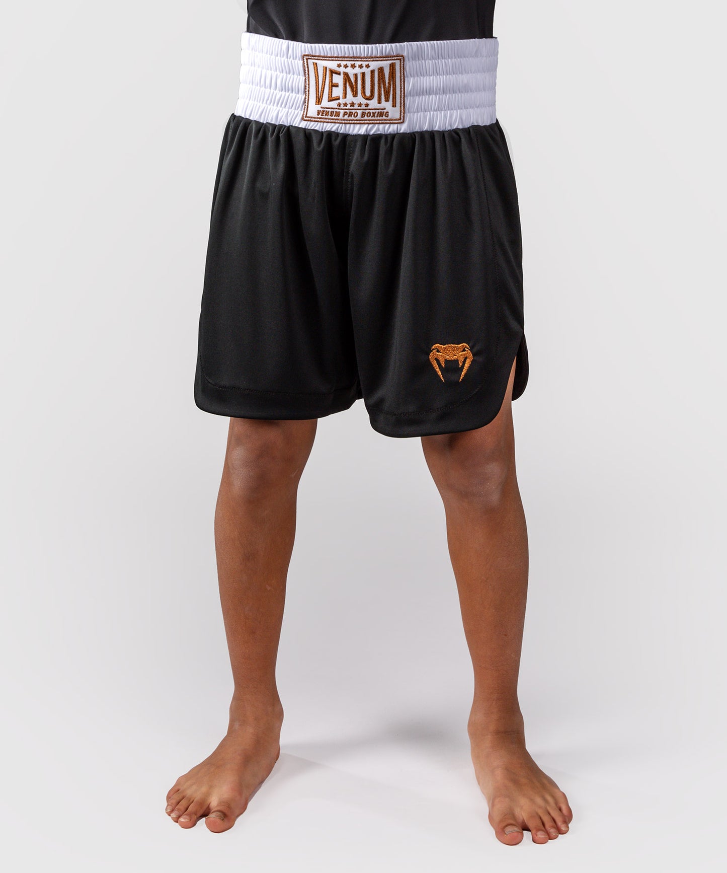 Short de Boxe Venum Classic Pour Enfants – Noir/Or
