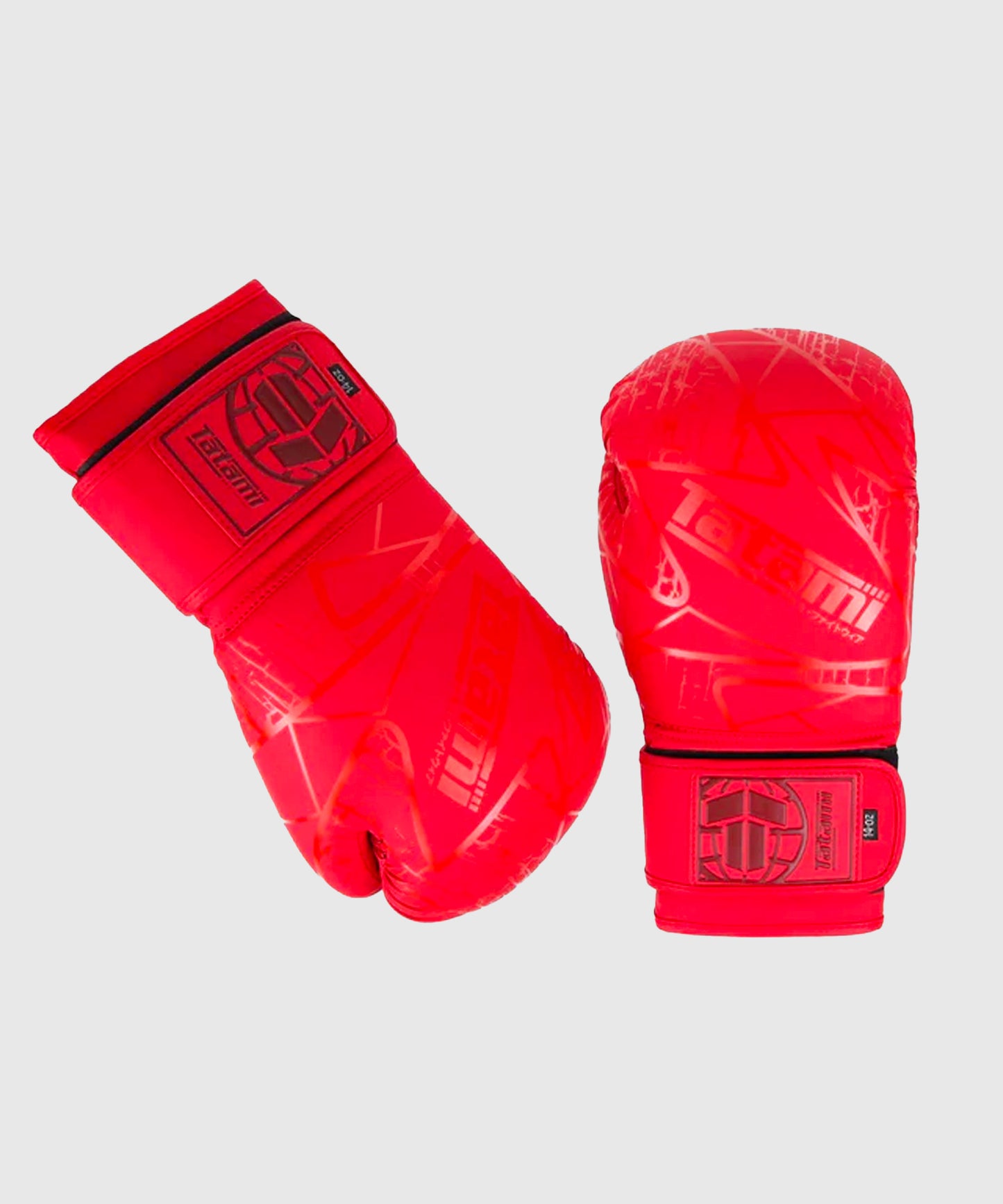 Gants De Boxe Tatami Fightwear Obsidian - Rouge