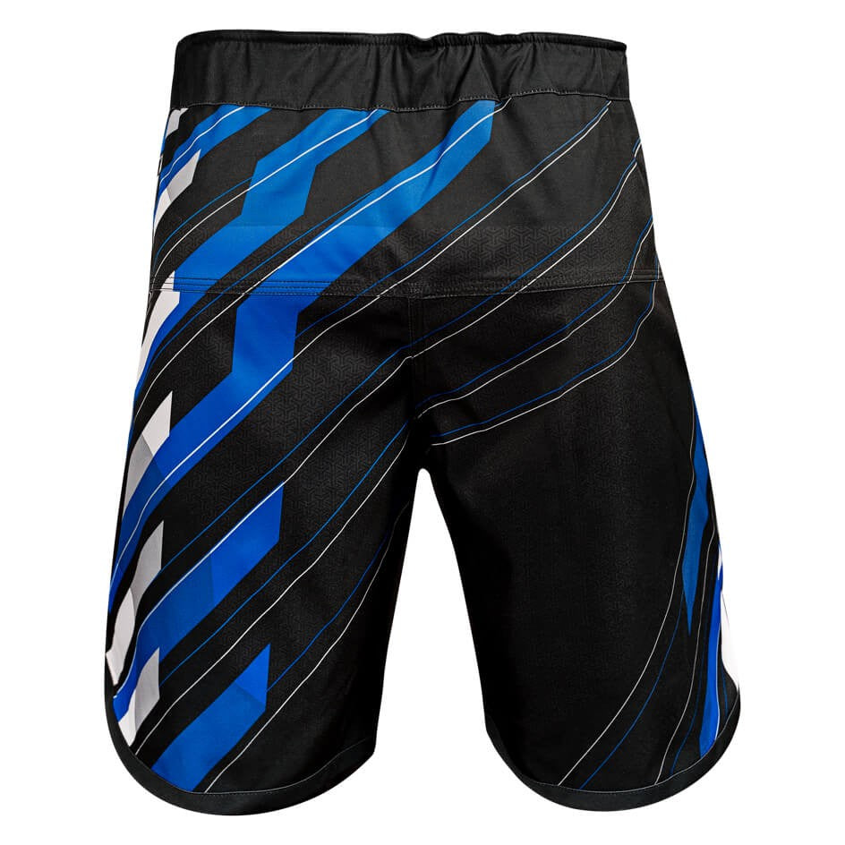Hayabusa Jiu Jitsu Metaru Charged Fightshorts - Negro/Azul