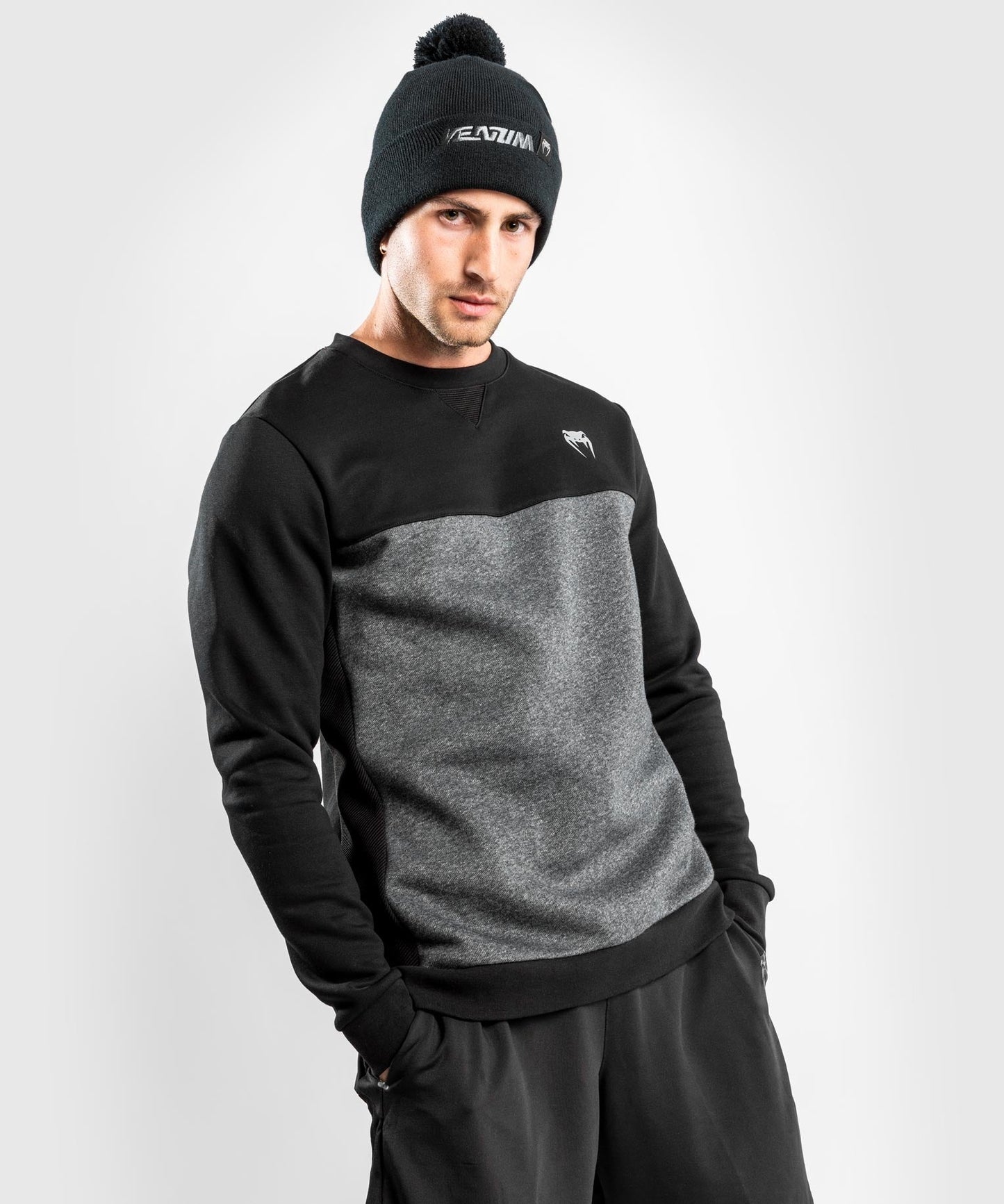 Venum Rafter Light Sweatshirt - Schwarz/Grau meliert