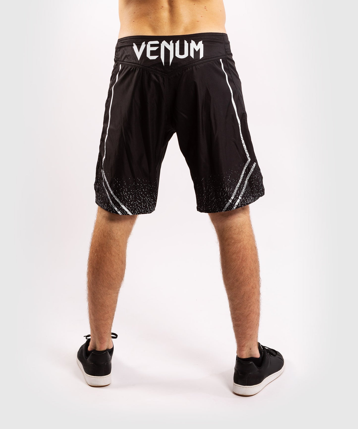 Fightshort Venum Signature - Noir/Blanc