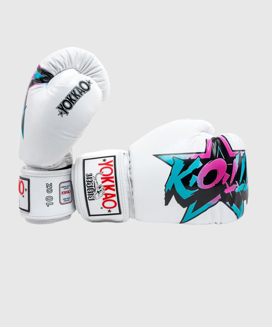 Yokkao Fighter Ko Boxhandschuhe - Weiß