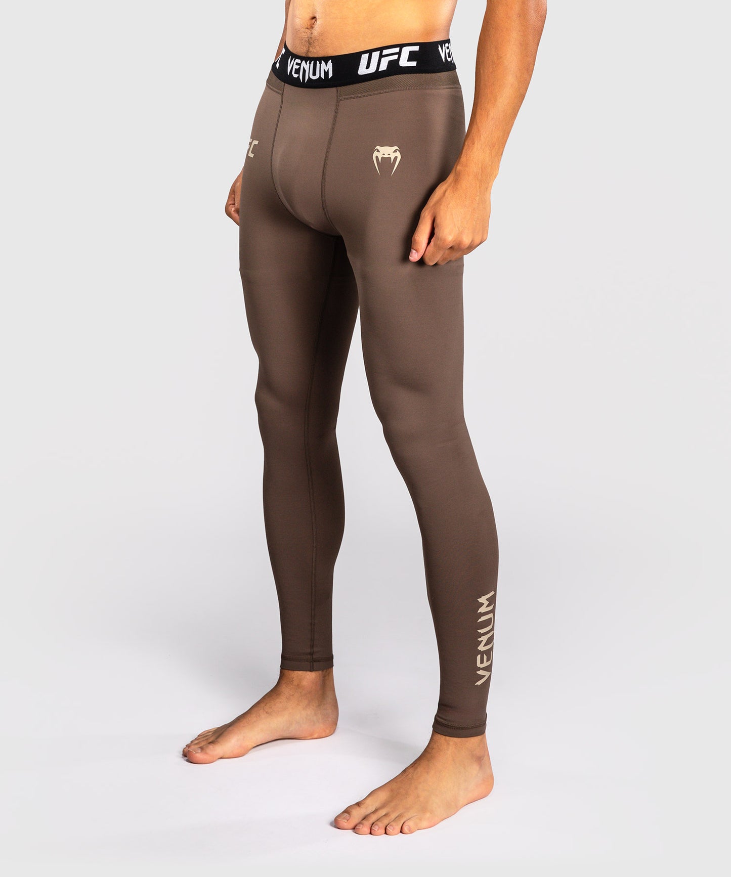 Pantalon de Compression Technique pour Homme Venum UFC Unity by Venum Authentic Fight Week - Marron