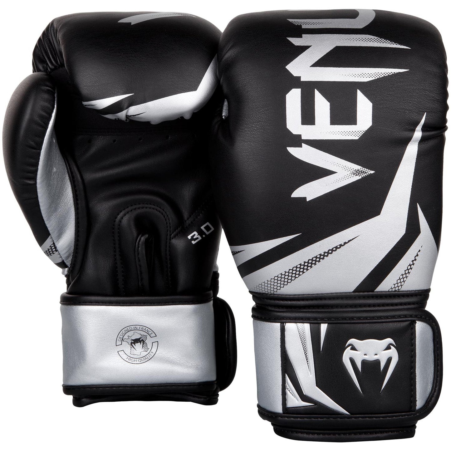 Gants de boxe Venum Challenger 3.0 – Noir/Argent