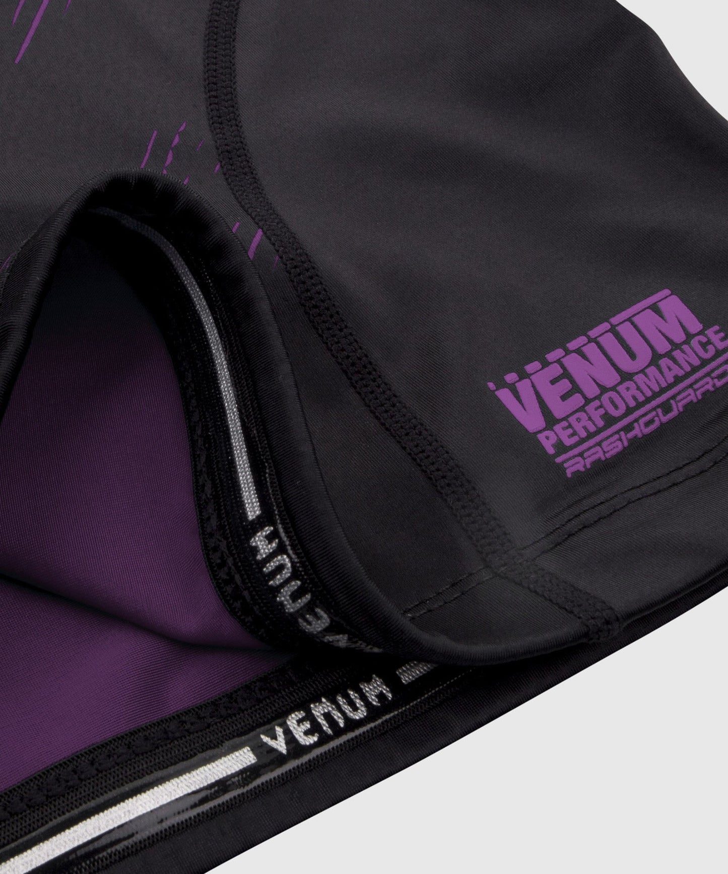 Rashguard Venum NoGi 2.0 - IBJJF Approved Long Sleeve - Black/Purple