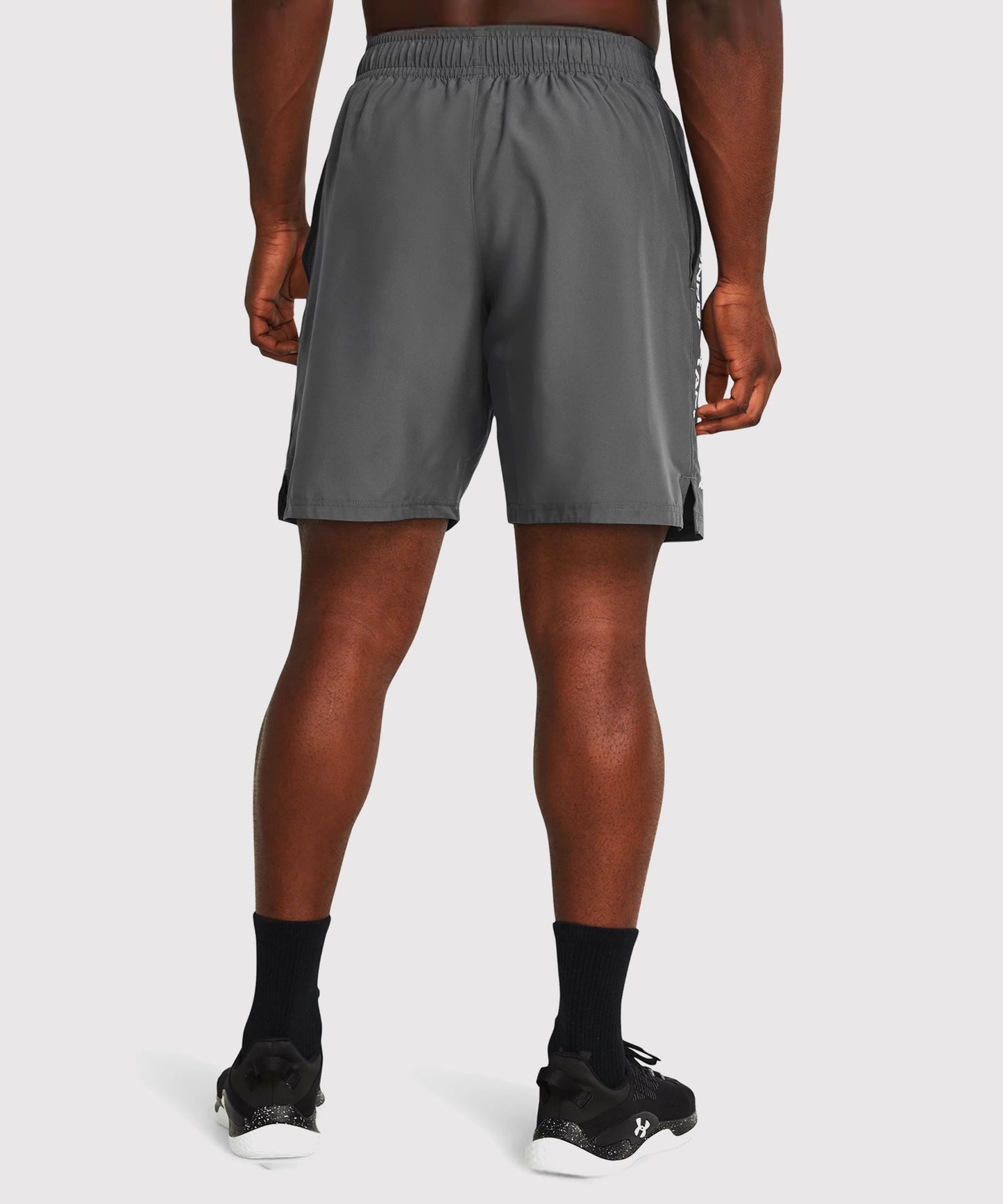 Short Under Armour Ua Woven Wordmark - Gris Foncé