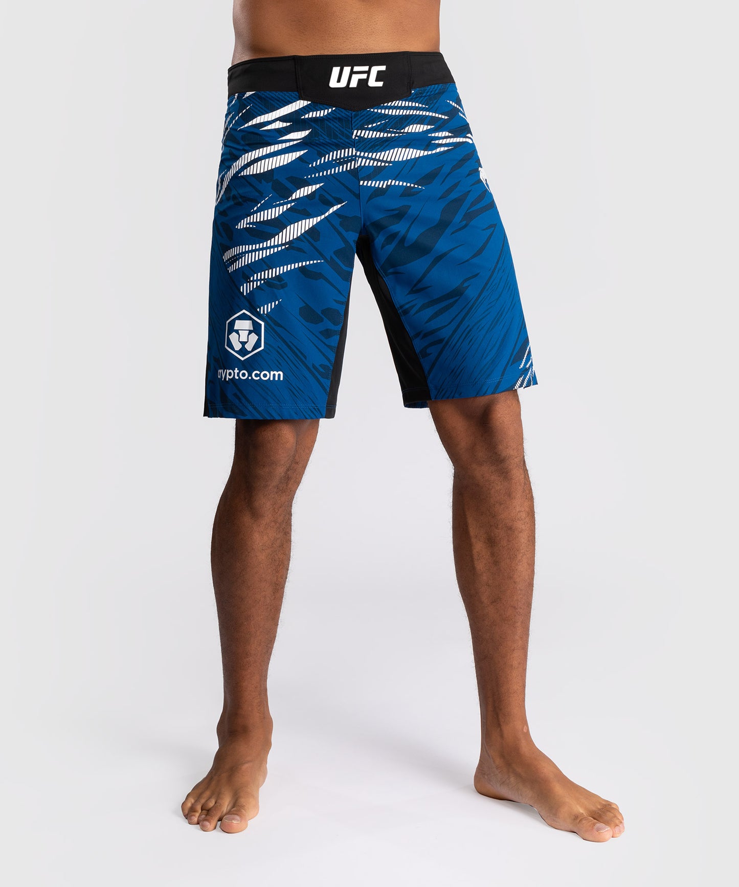 Shorts de Combat pour Hommes UFC Fusion by Venum Authentic Fight Night - Coupe Longue - Bleu