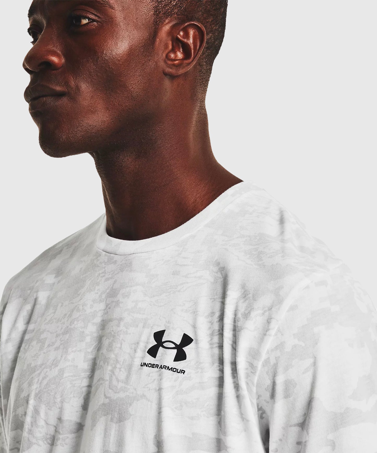 T-Shirt Under Armour Ua Abc Camo - Blanc