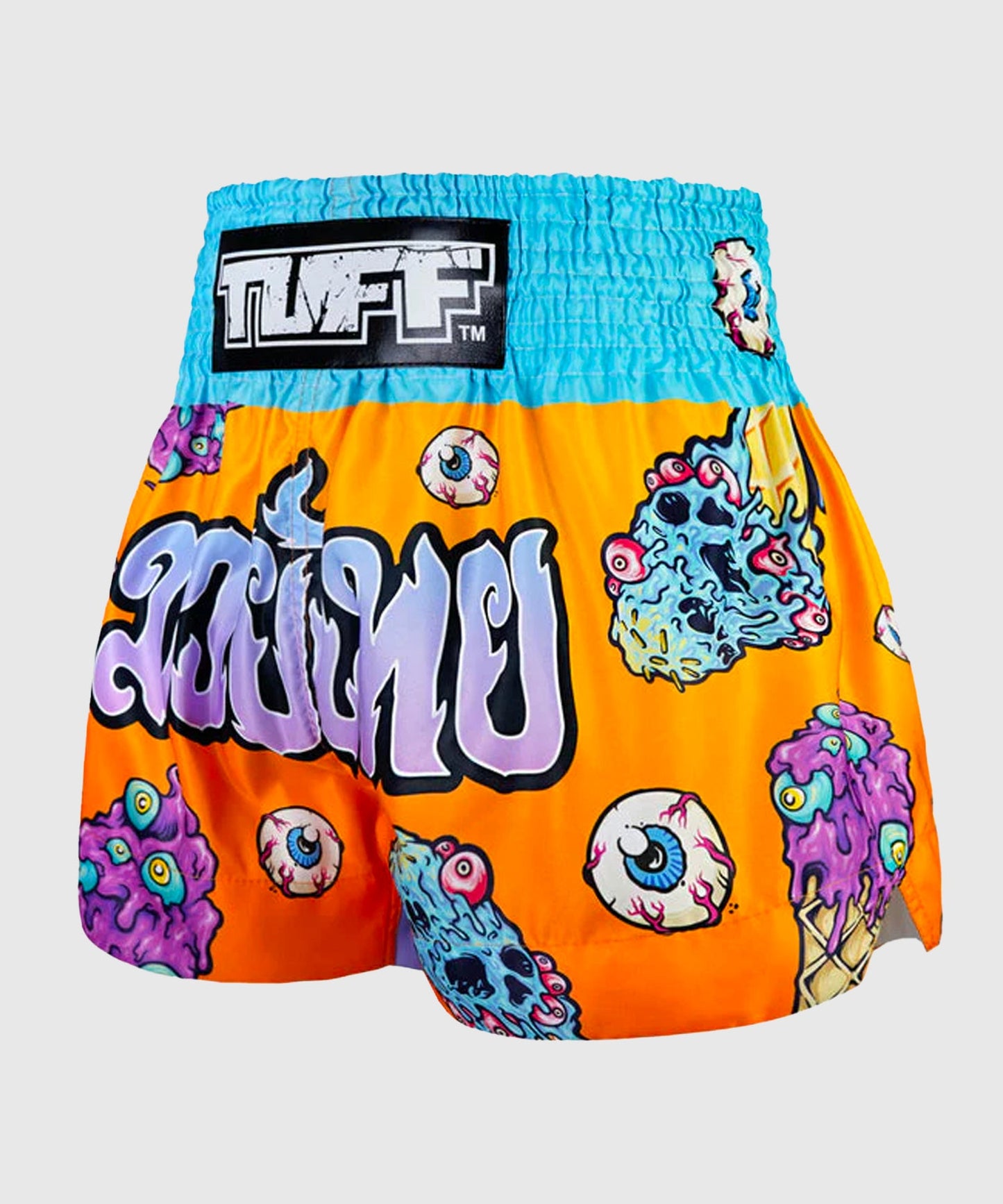 Tuff Eye-Scream Muay Thai Shorts - Orange
