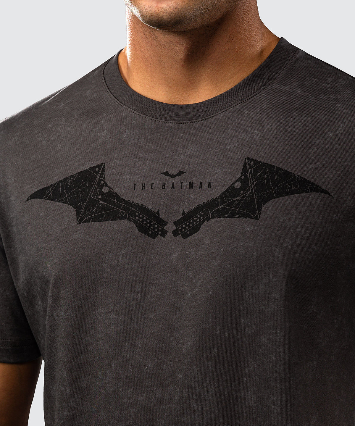 T-shirt en coton Venum x Batman - Gris/Noir/Rouge