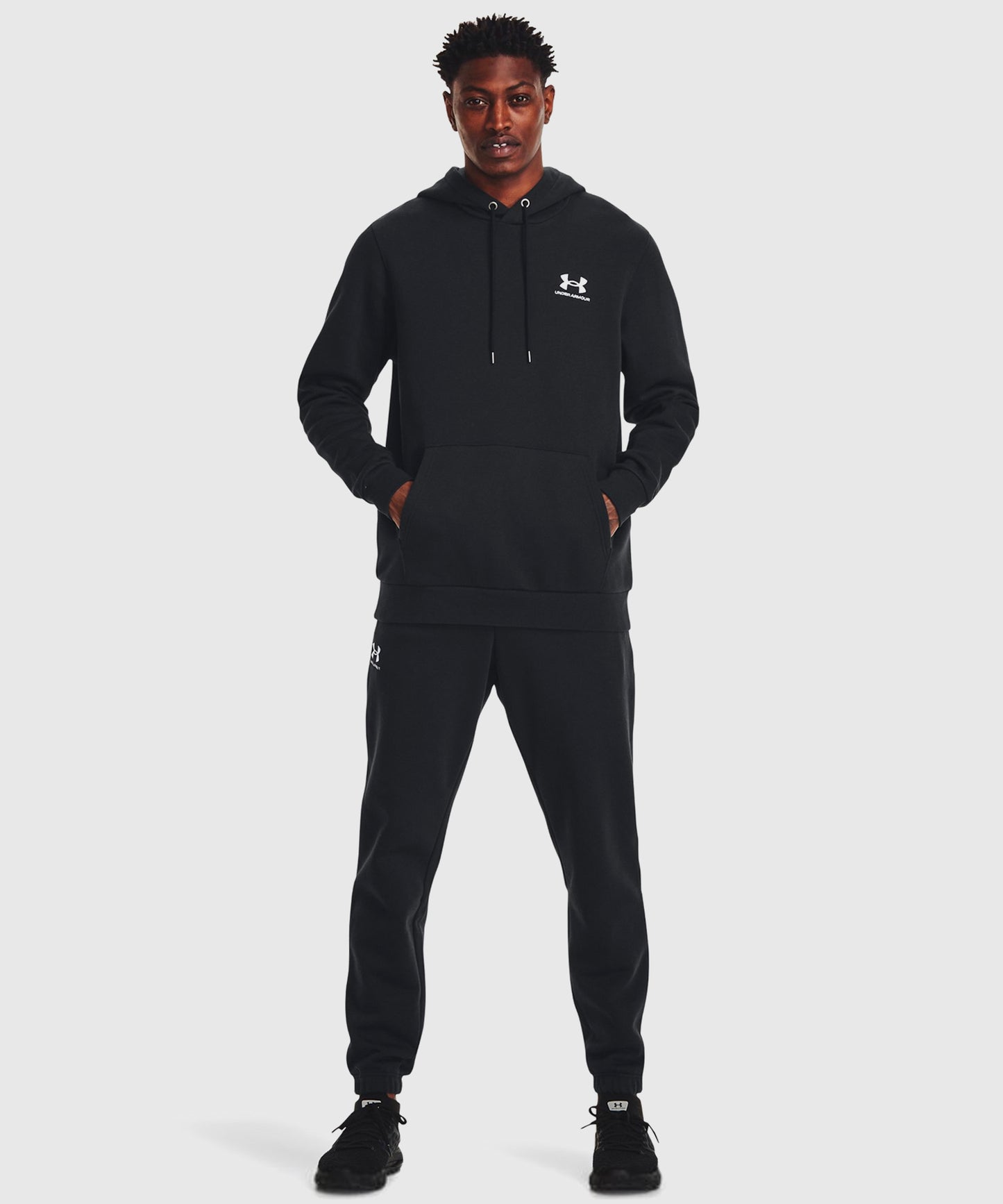 Sweat À Capuche Under Armour Ua Essential Fleece - Noir