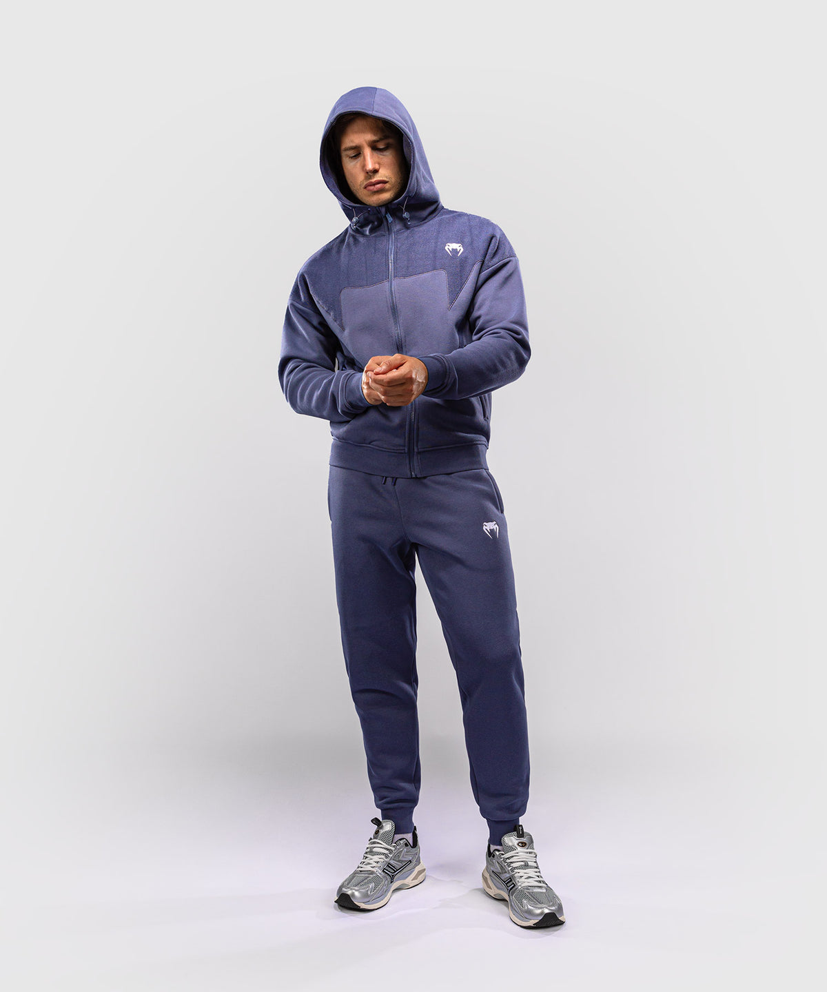 Venum Attack Fleece & Weave Trainingsjacke - Blau