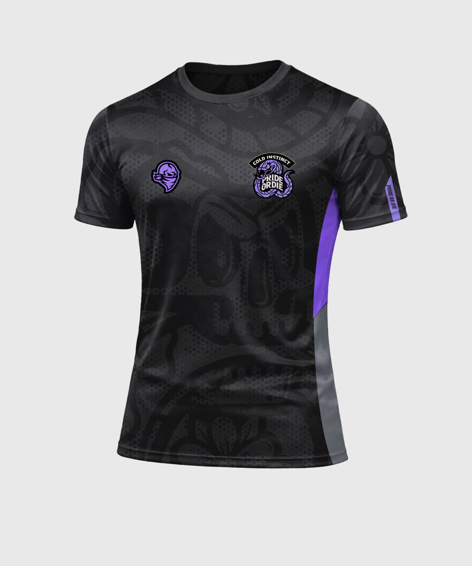 Pride Or Die Cold Instinct Training T-Shirt - Purple