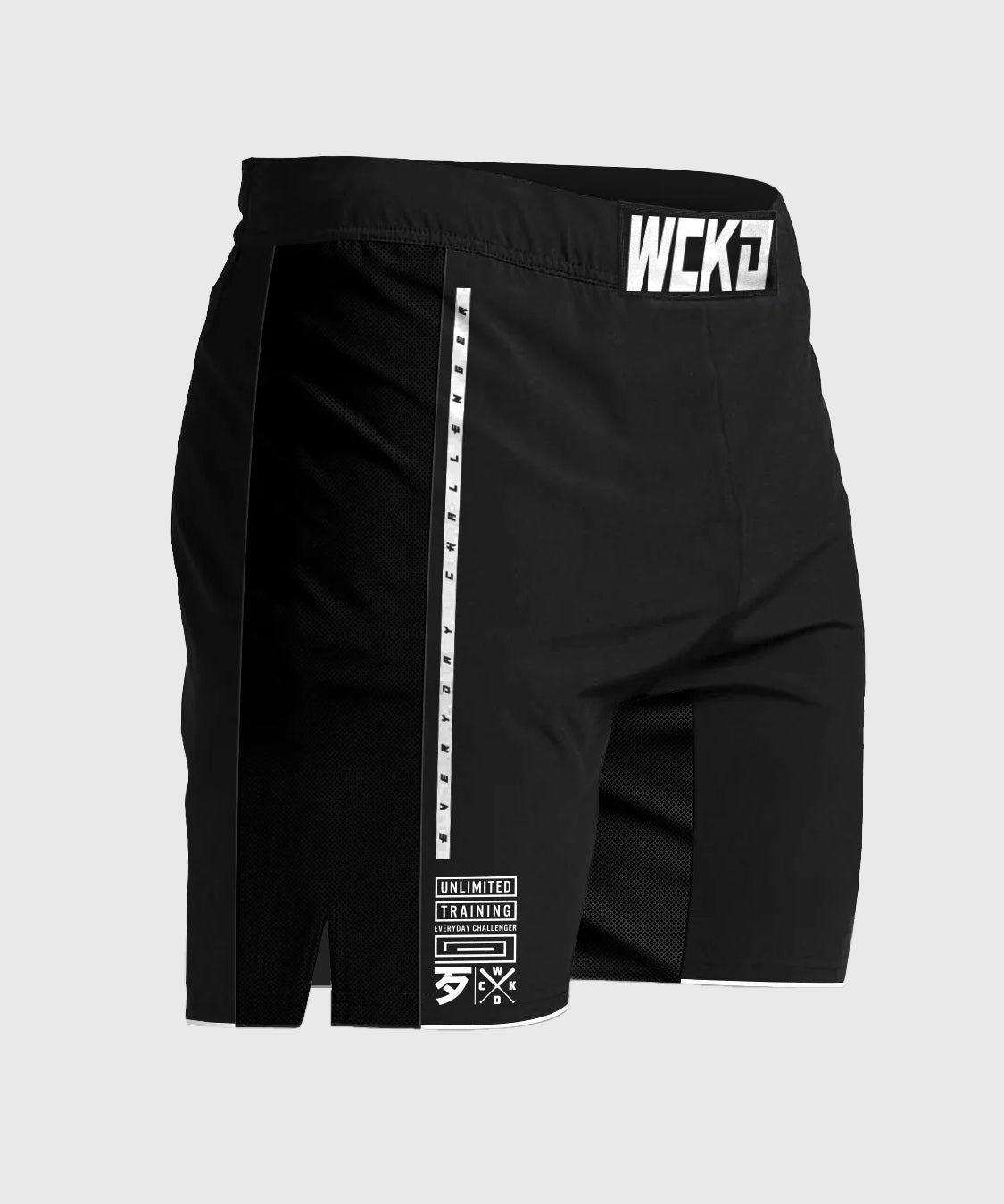 Wicked One Track Fight Shorts - Black