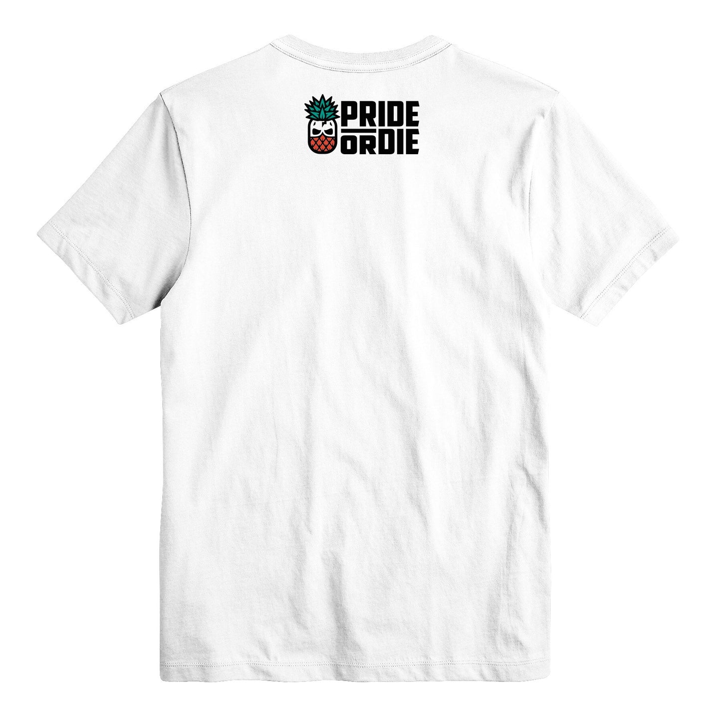 T-shirt Pride Or Die Juice Jitsu - Blanc