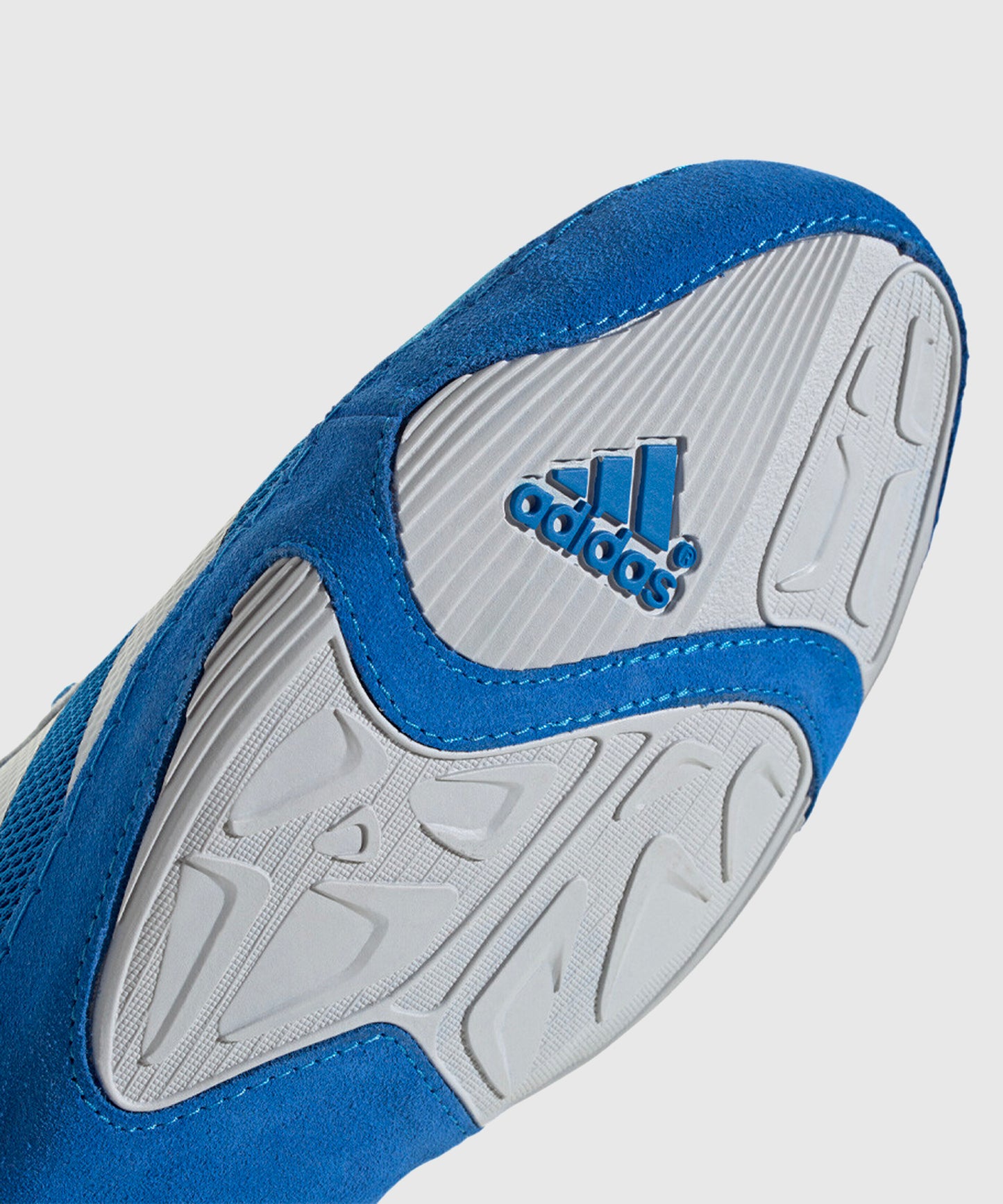 Adidas Adizero Mat Wizard 6 Calzado de Lucha - Azul/Blanco