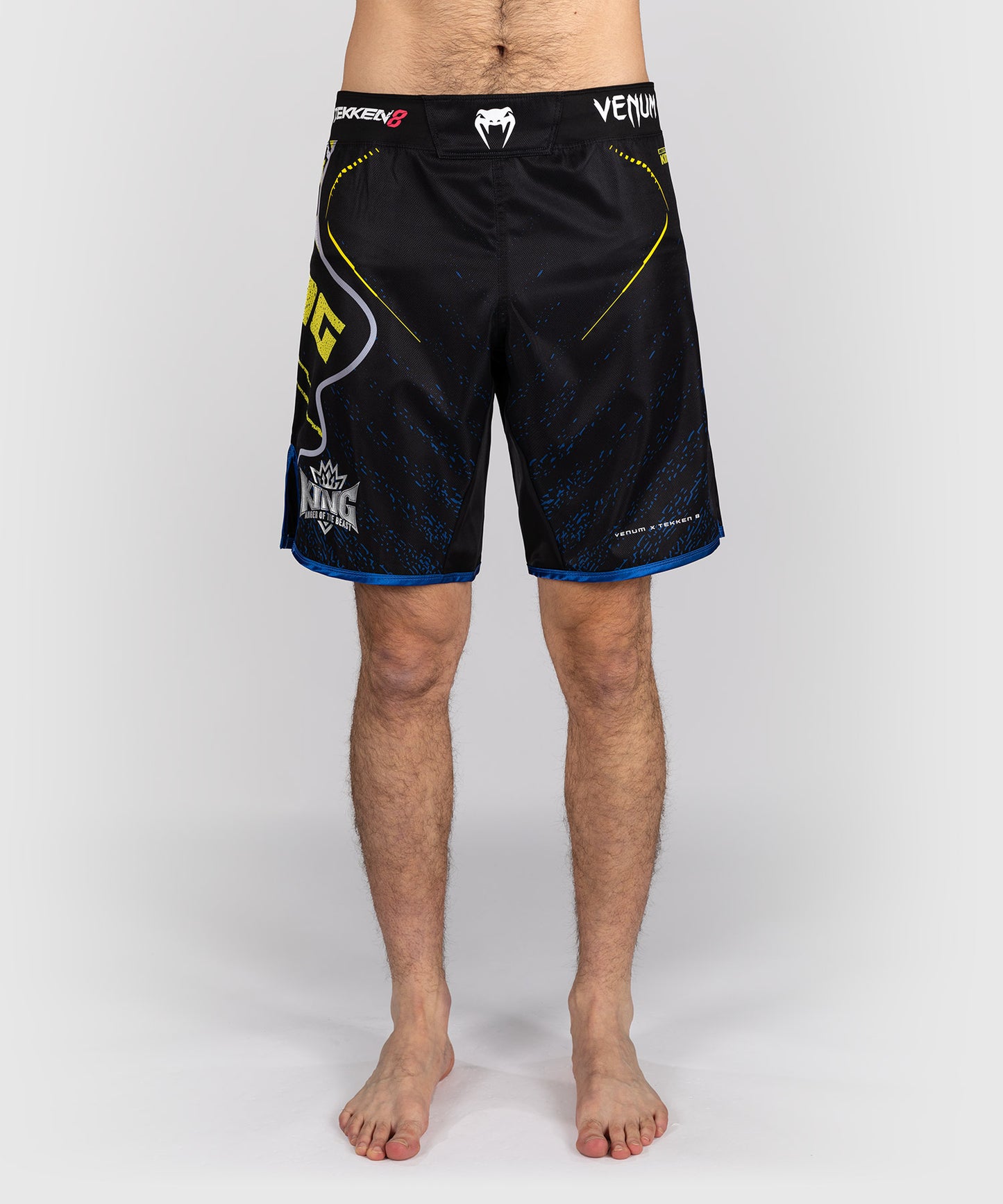 Venum x TEKKEN 8 Short de Combate King - Negro/Amarillo