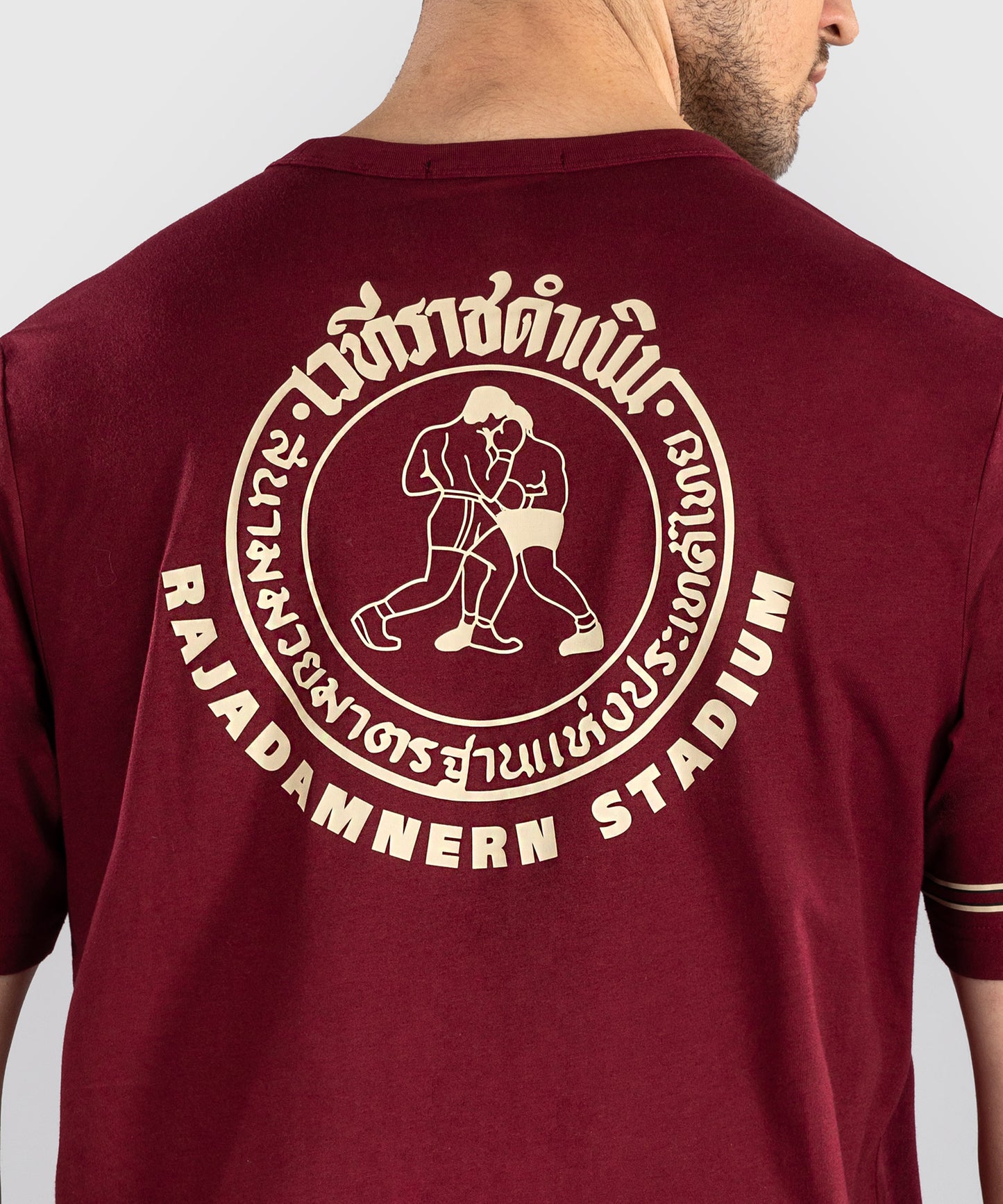 Venum x Rajadamnern T-Shirt - Borgogna
