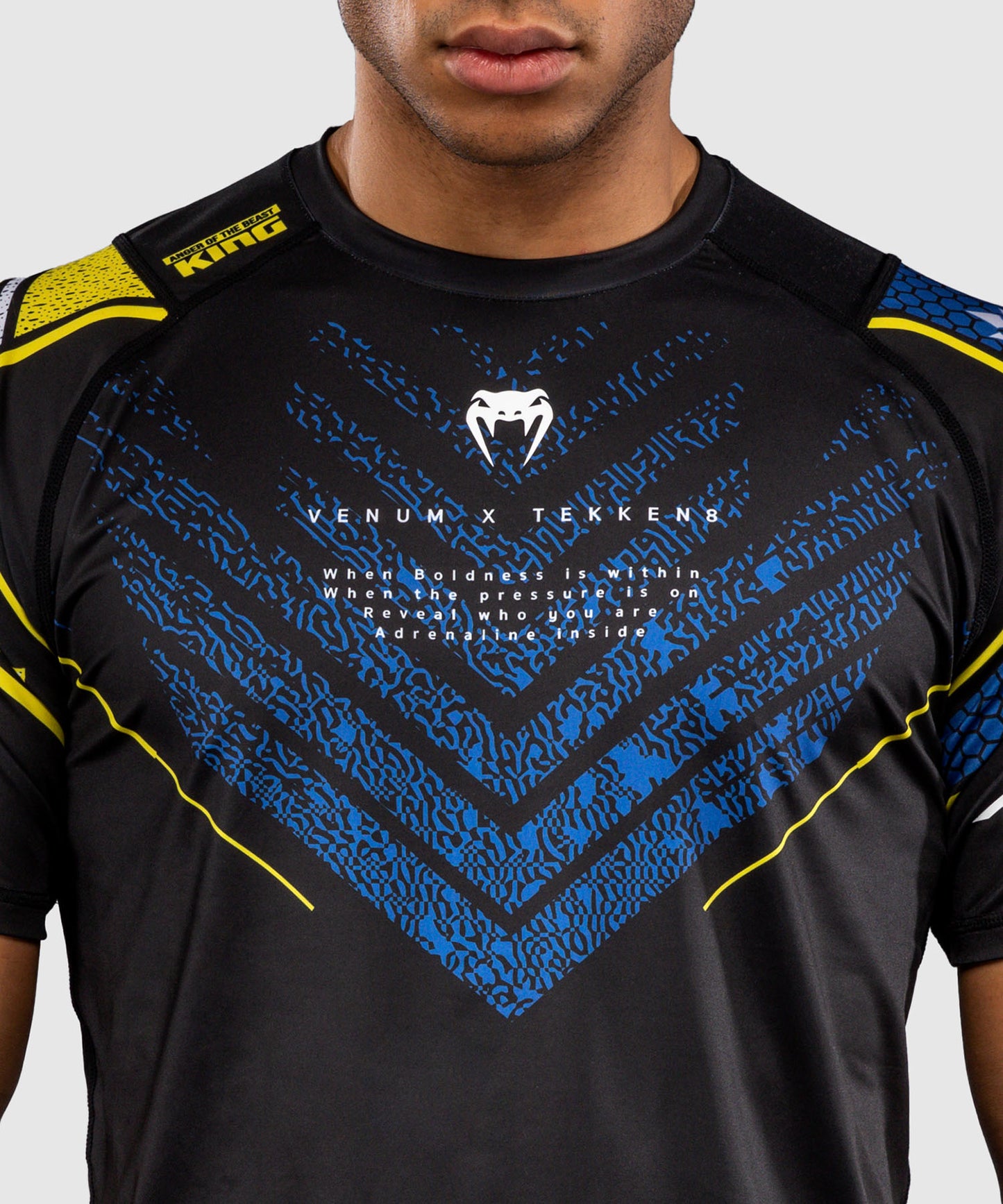 T-shirt Dry Tech King Venum x TEKKEN 8 - Noir/Jaune