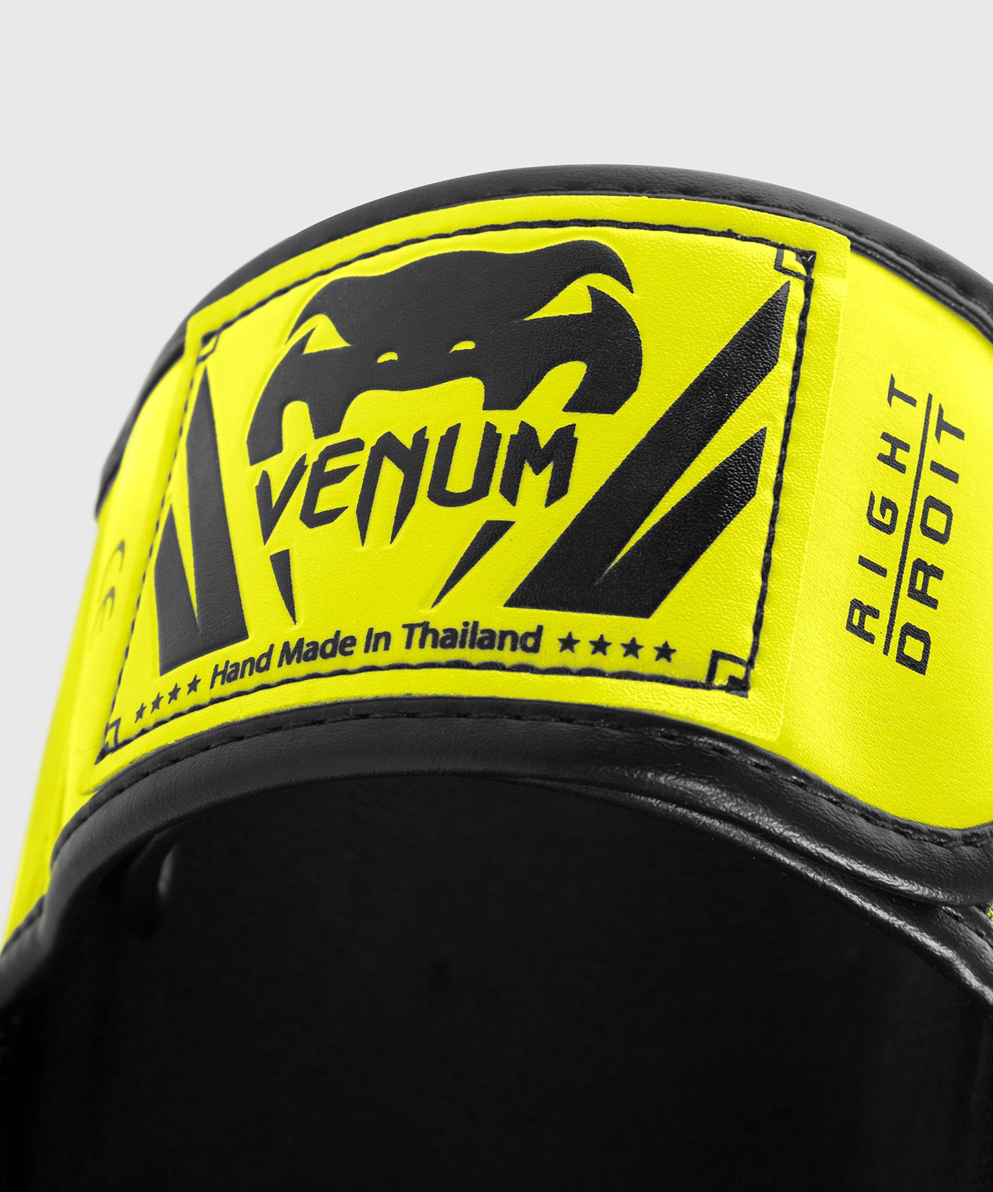 Protège-tibias Venum Elite – Jaune