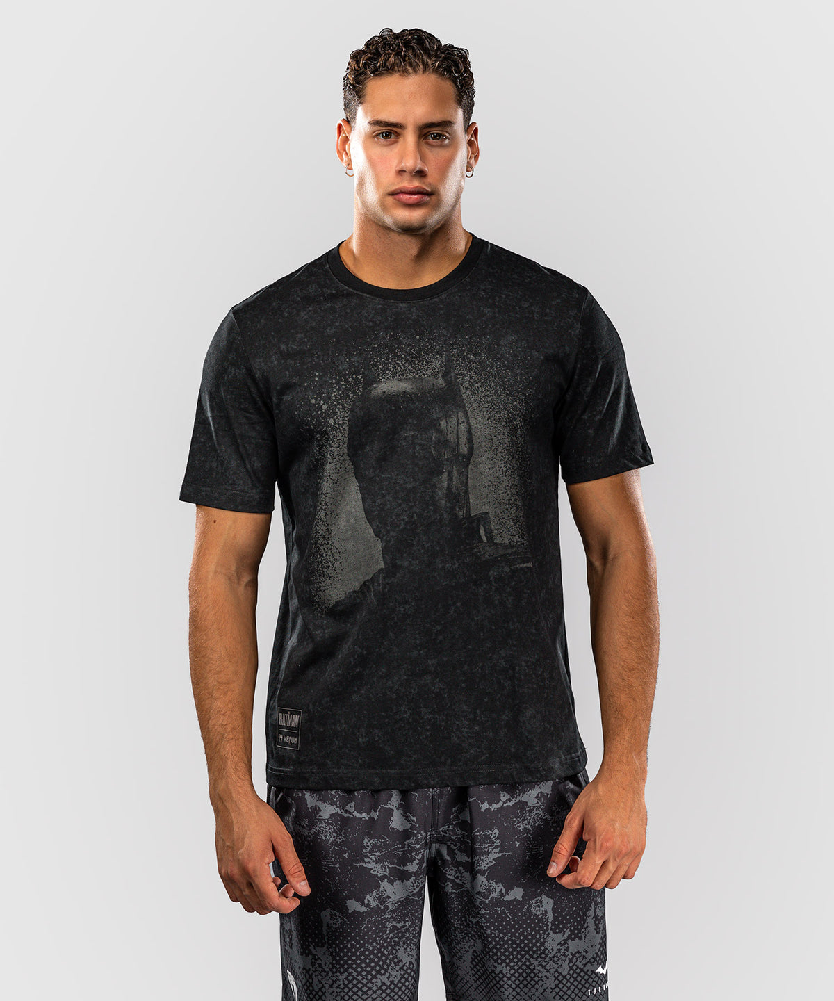 Venum x Batman Cotton T-Shirt - Black/Grey