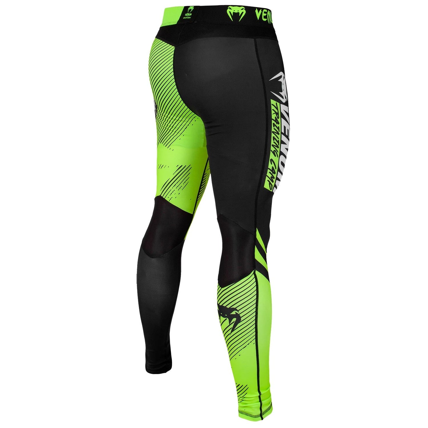 Venum Training Camp 2.0 Compression Pants - Black/Fluorescent Yellow
