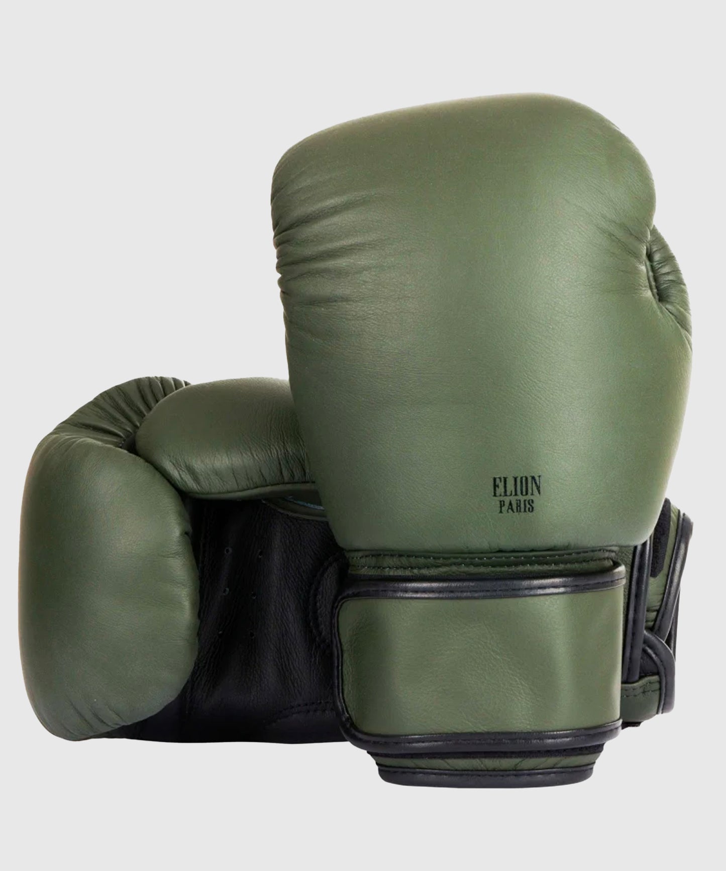 Gants de Boxe Elion Paris - Kaki Mat/Noir Mat