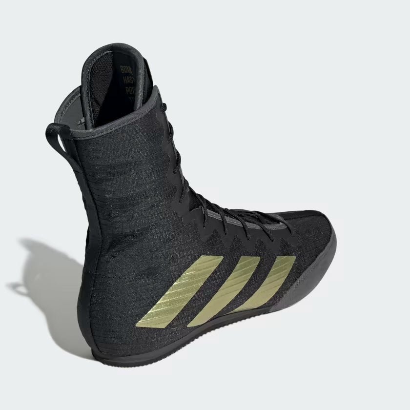 Chaussures de Boxe Adidas Box Hog Iv - Noir/Or