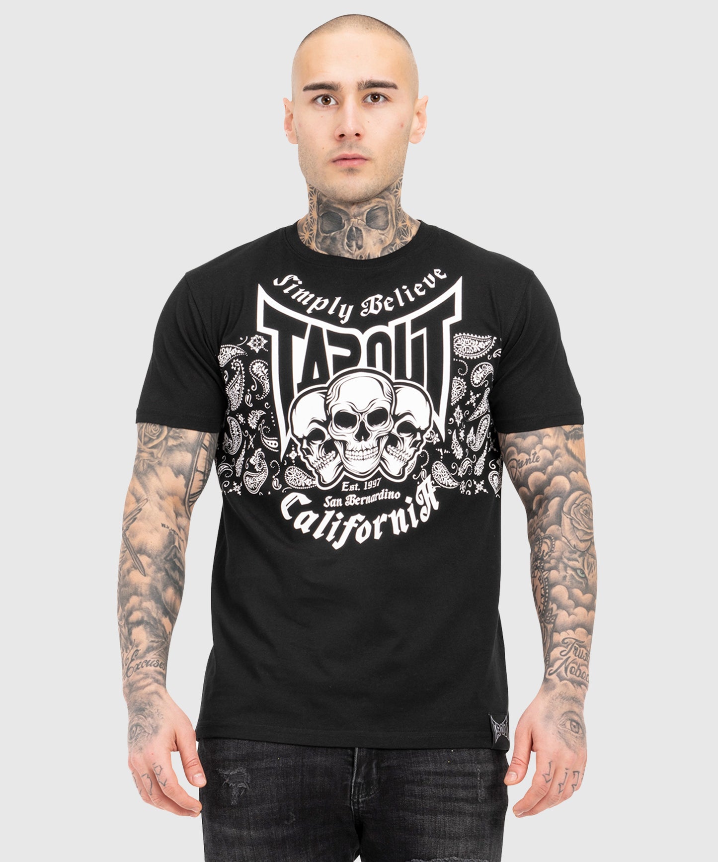 Tapout Adelantos Camiseta - Negro