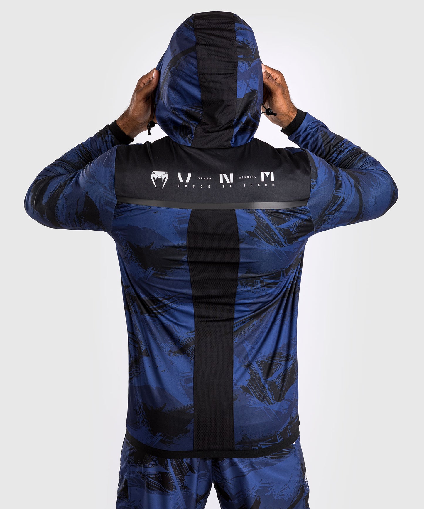 Venum Electron 3.0 Hoodie - Marineblau
