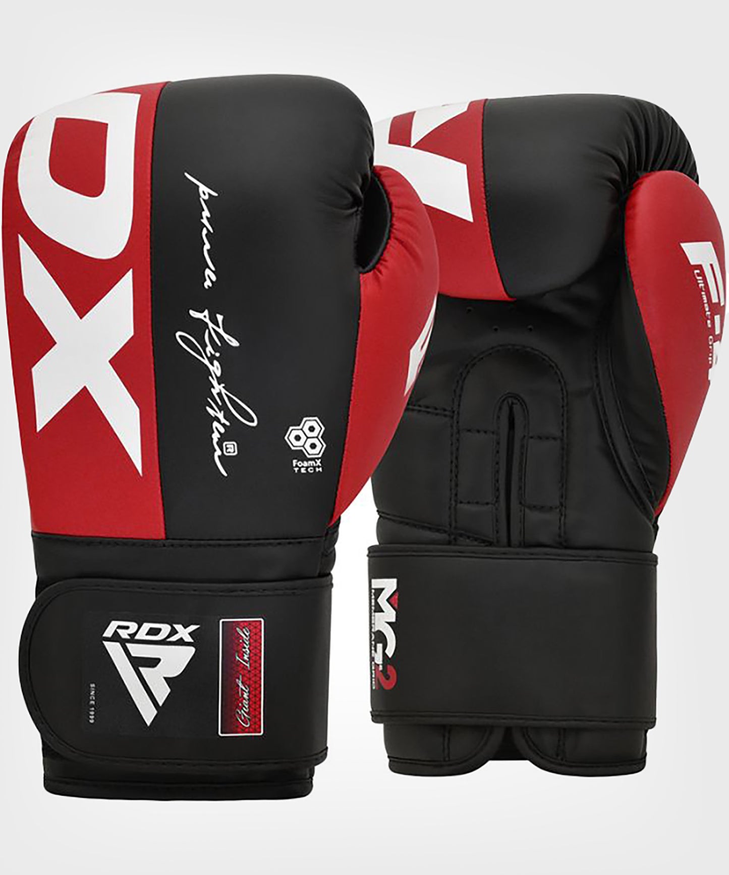 Gants de Boxe F4 Rdx - Rouge/Noir
