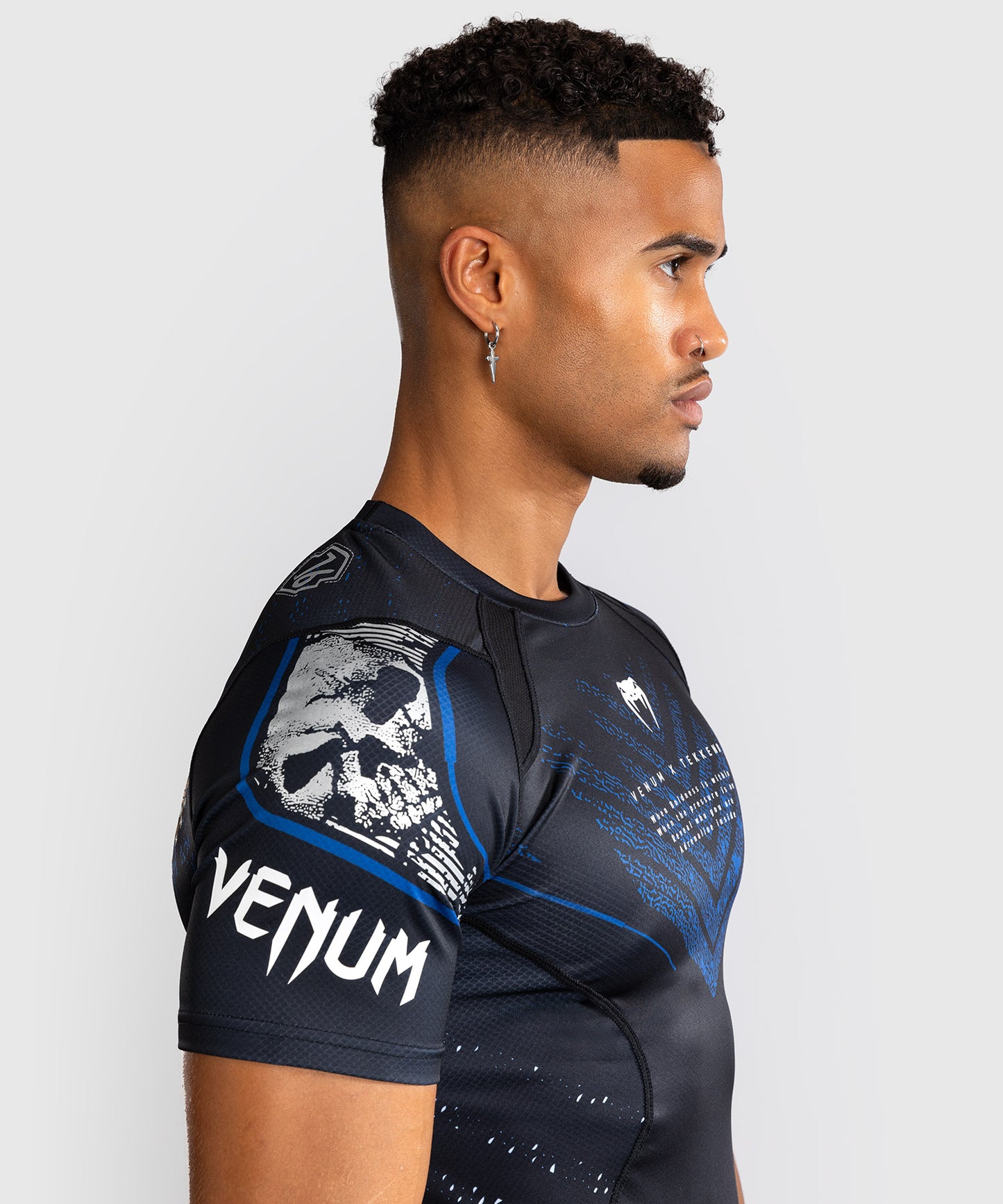 Rashguard Venum x TEKKEN 8 - Paul Phoenix - Noir/Bleu
