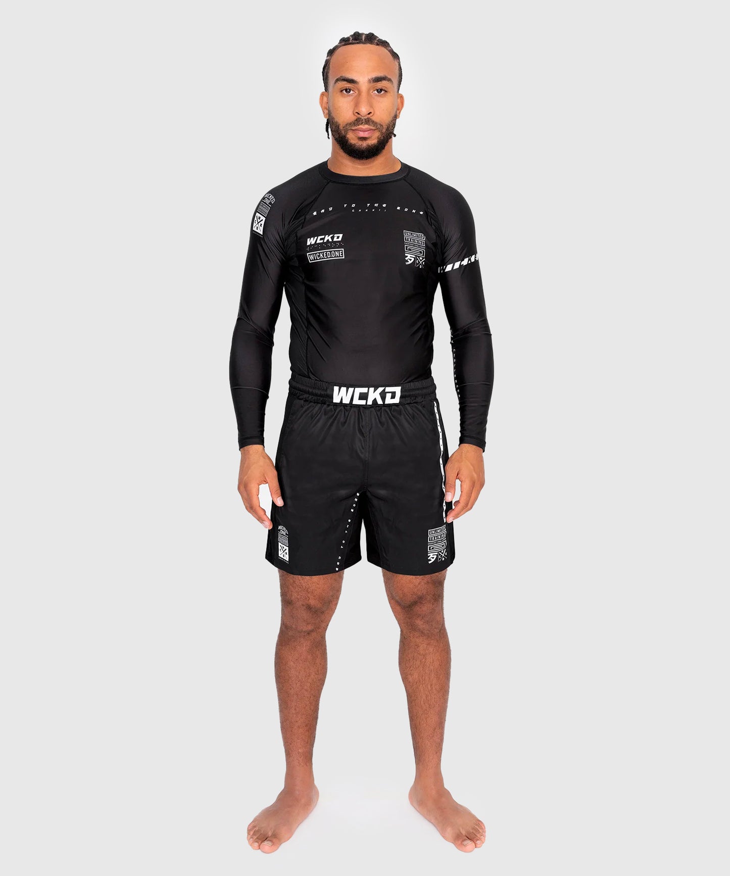 Rashguard À Manches Longues Wicked One Track - Noir