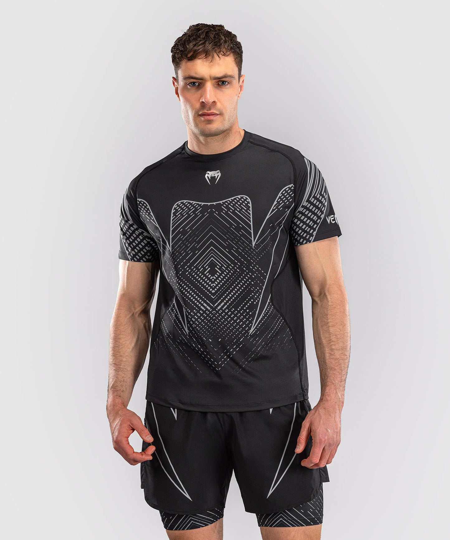 Venum Midnight Fury Dry Tech – Negro/Gris/Plata