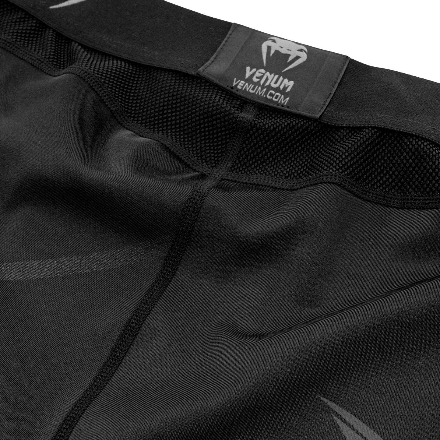 Venum Devil Compression Pants - Black/Black