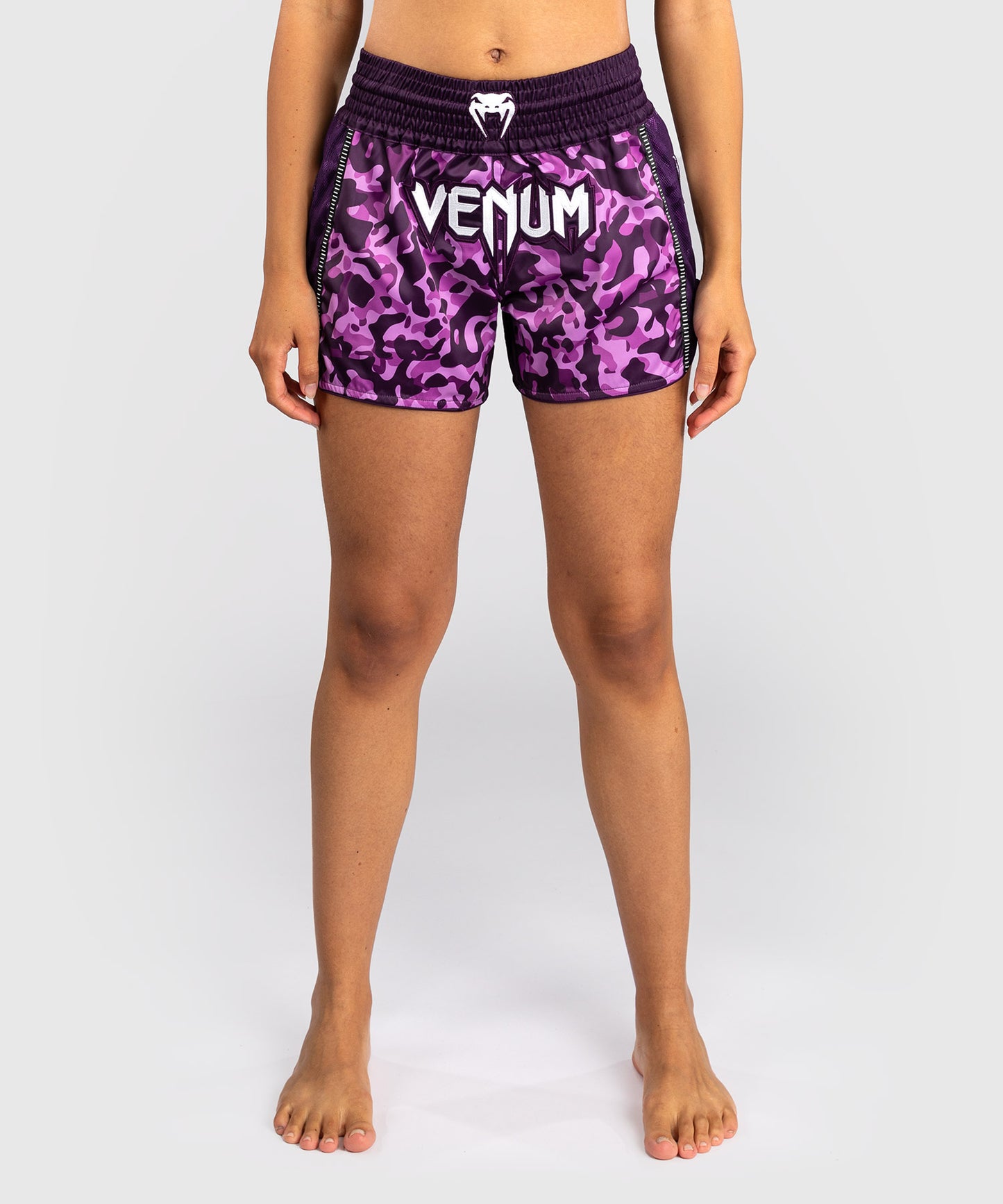 Venum Iris Muay Thai Shorts - Plum/pink