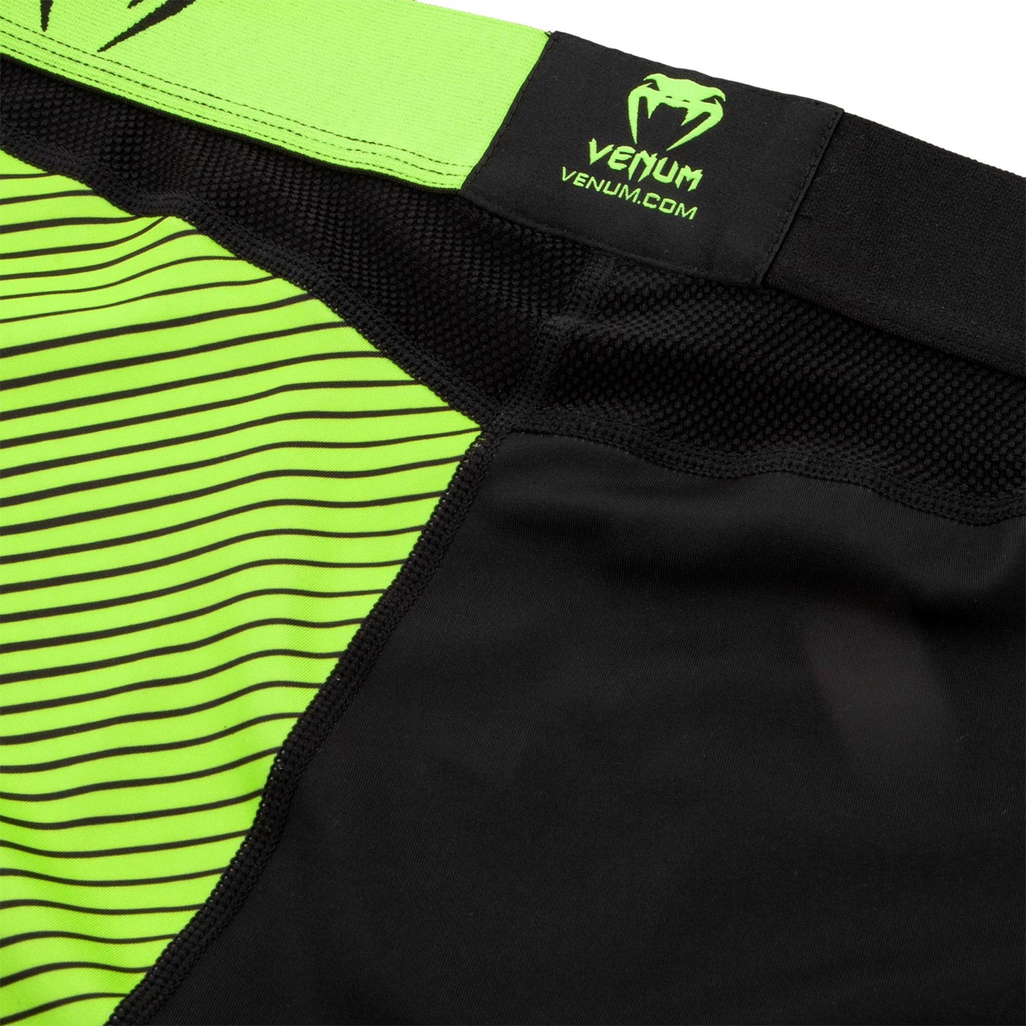 Venum Training Camp 2.0 Compression Pants - Black/Fluorescent Yellow
