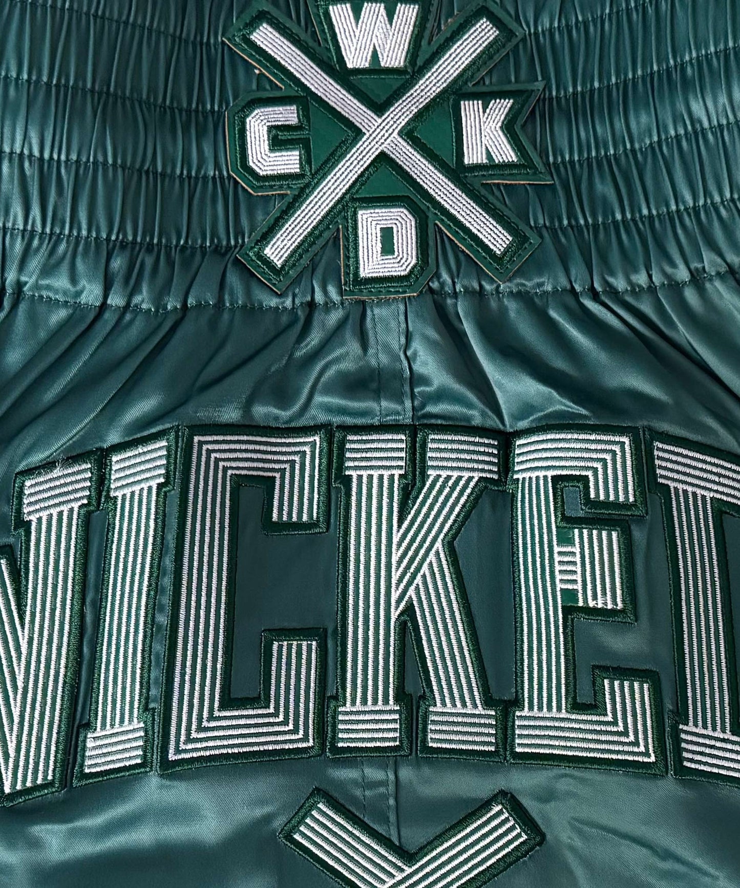 Short De Muay Thai Wicked One Cross-Line - Vert