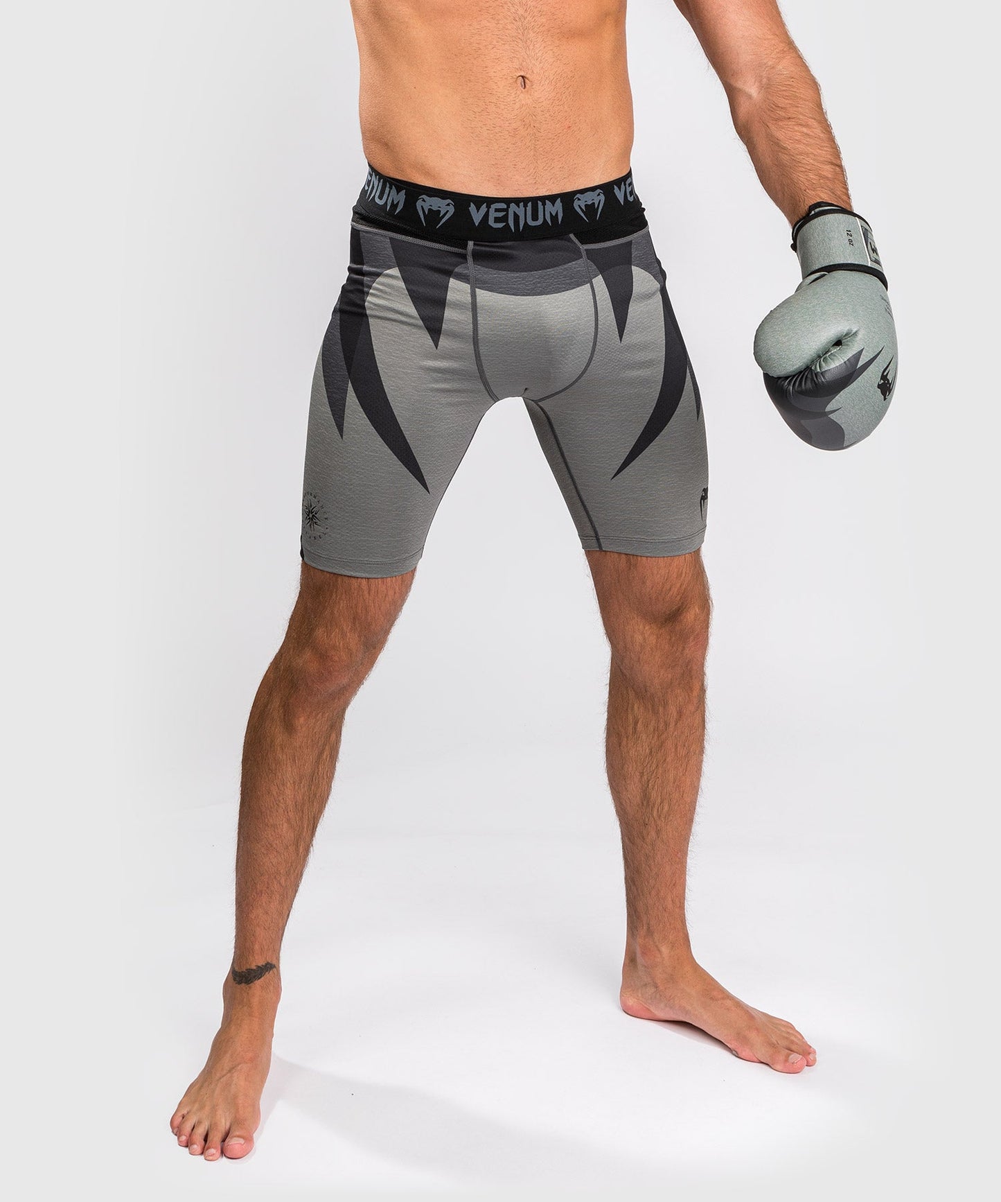 Venum Stone Compression Short - Mineral Green