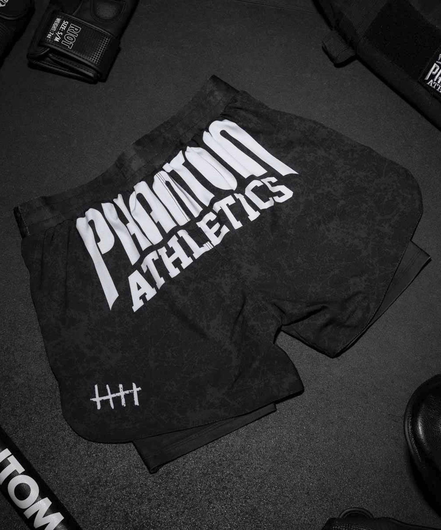 Phantom Athletics Fusion 2In1 Serious Fightshorts - Negro