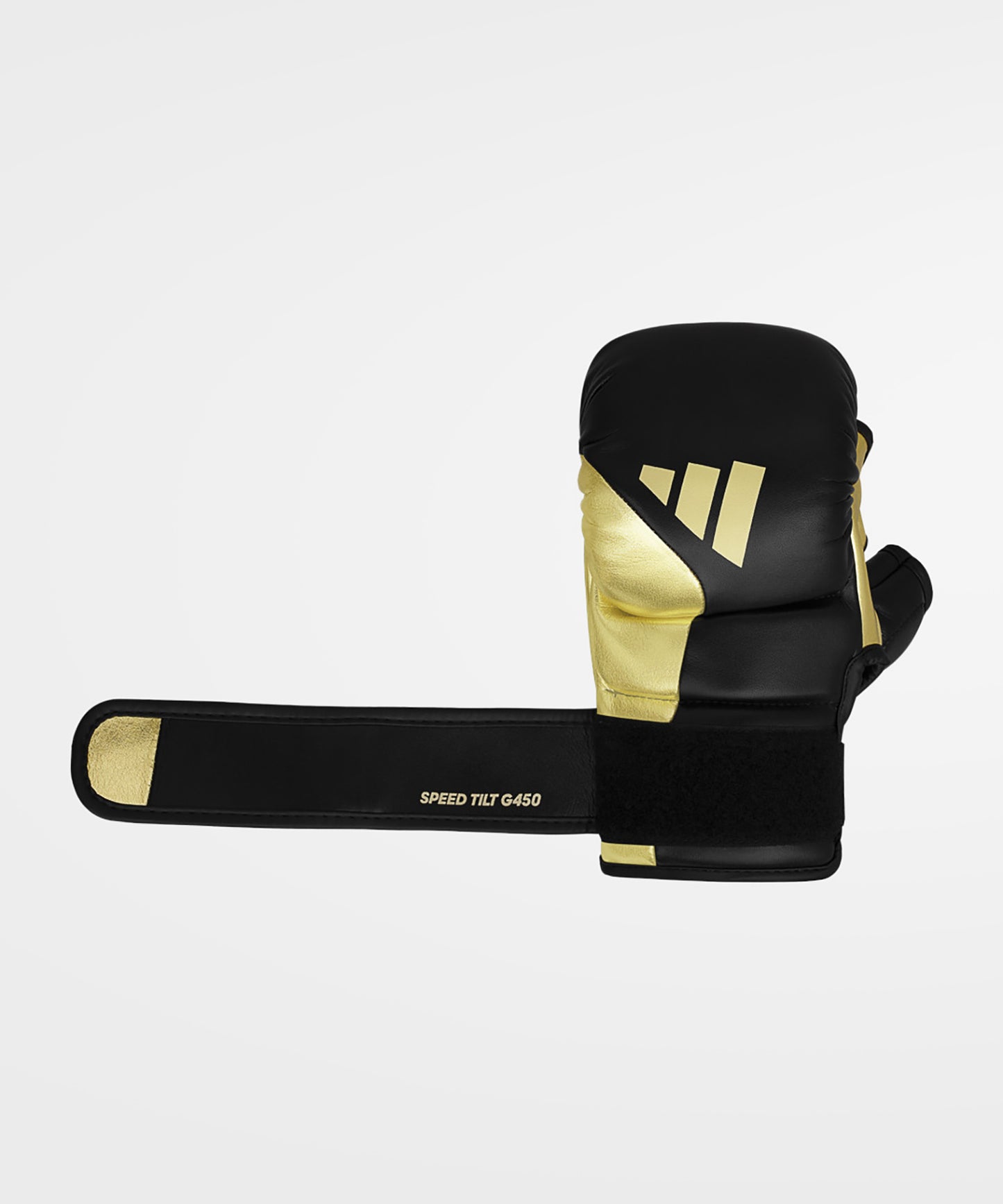 Adidas Speed Tilt G450 MMA Sparring Gloves - Black/Gold