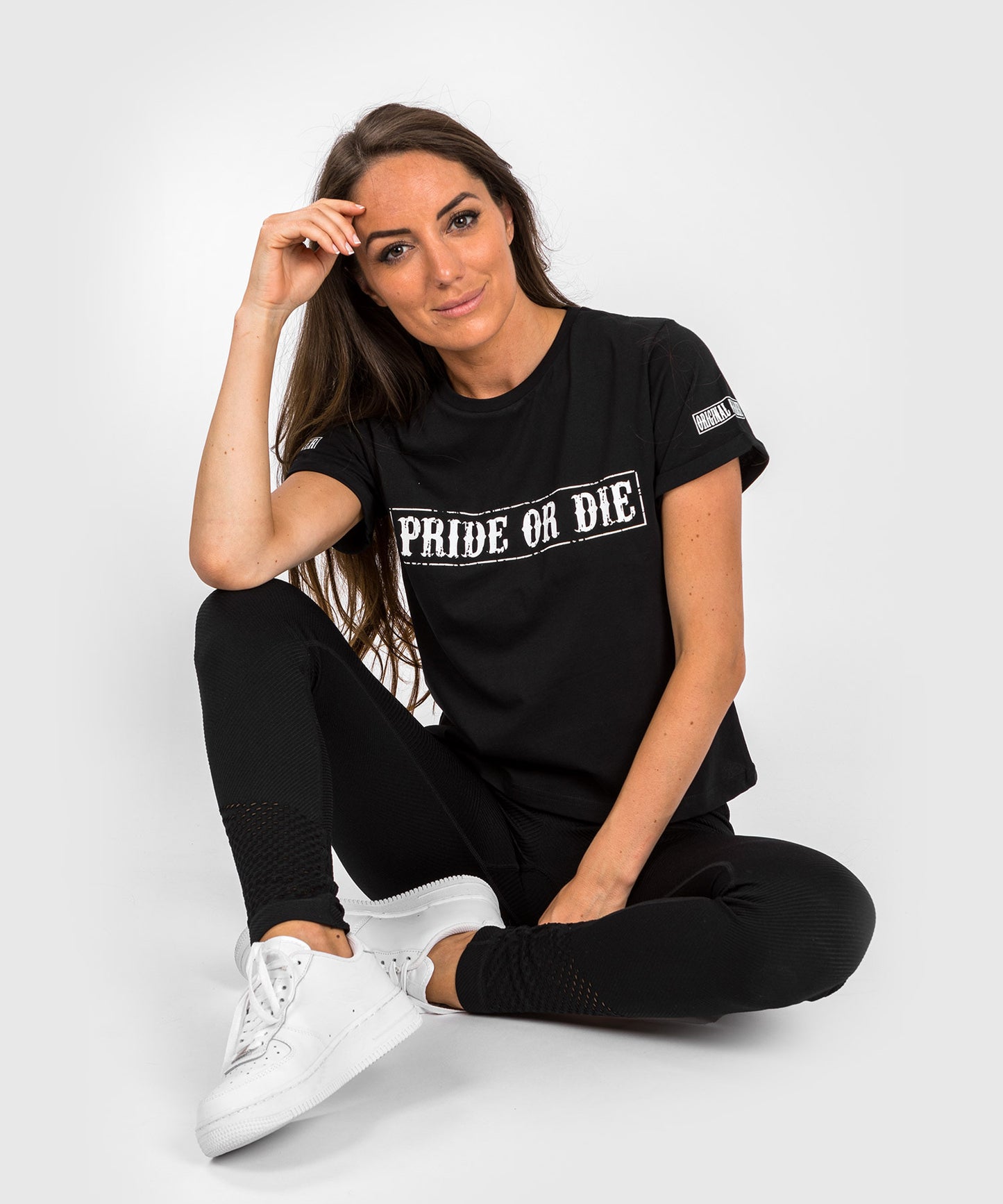 Pride Or Die Fight Club Camiseta Mujer – Negro