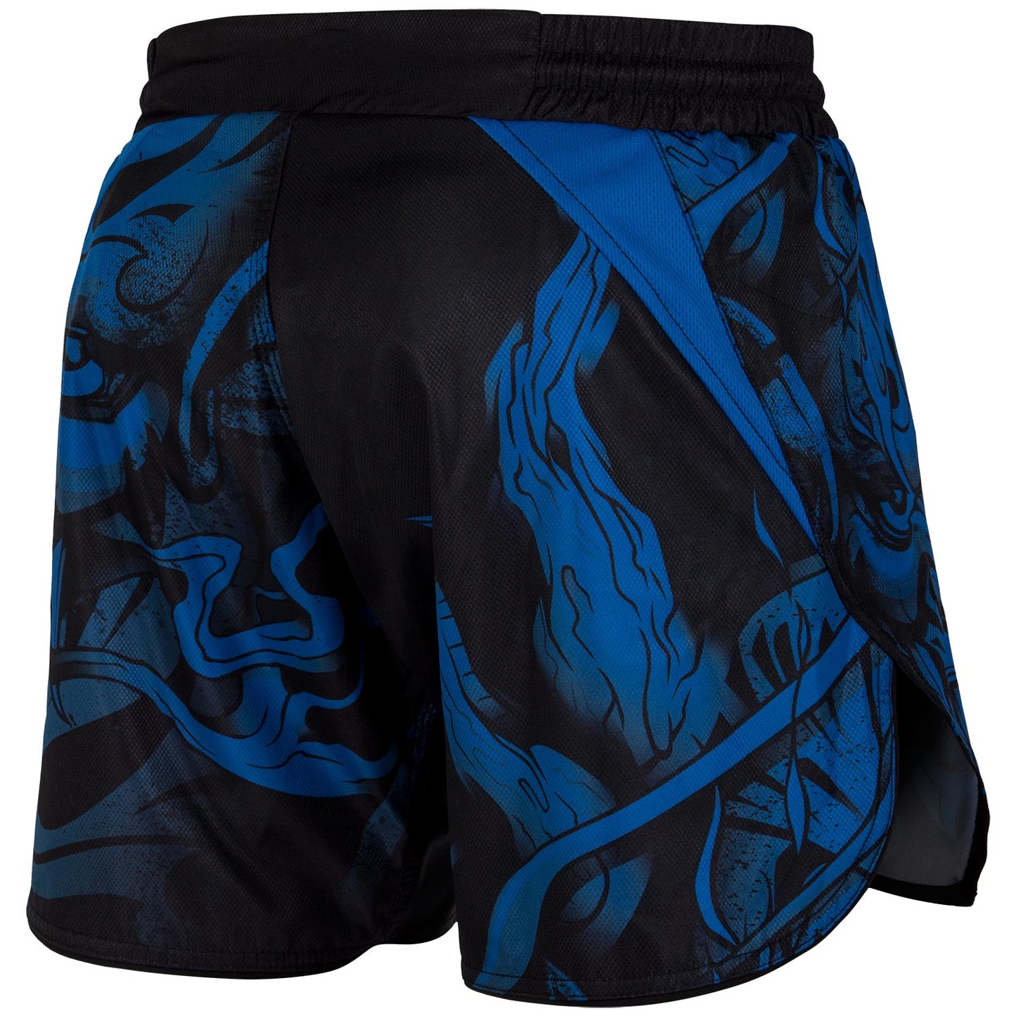 Fightshort court Venum Devil - Bleu Marine/Noir
