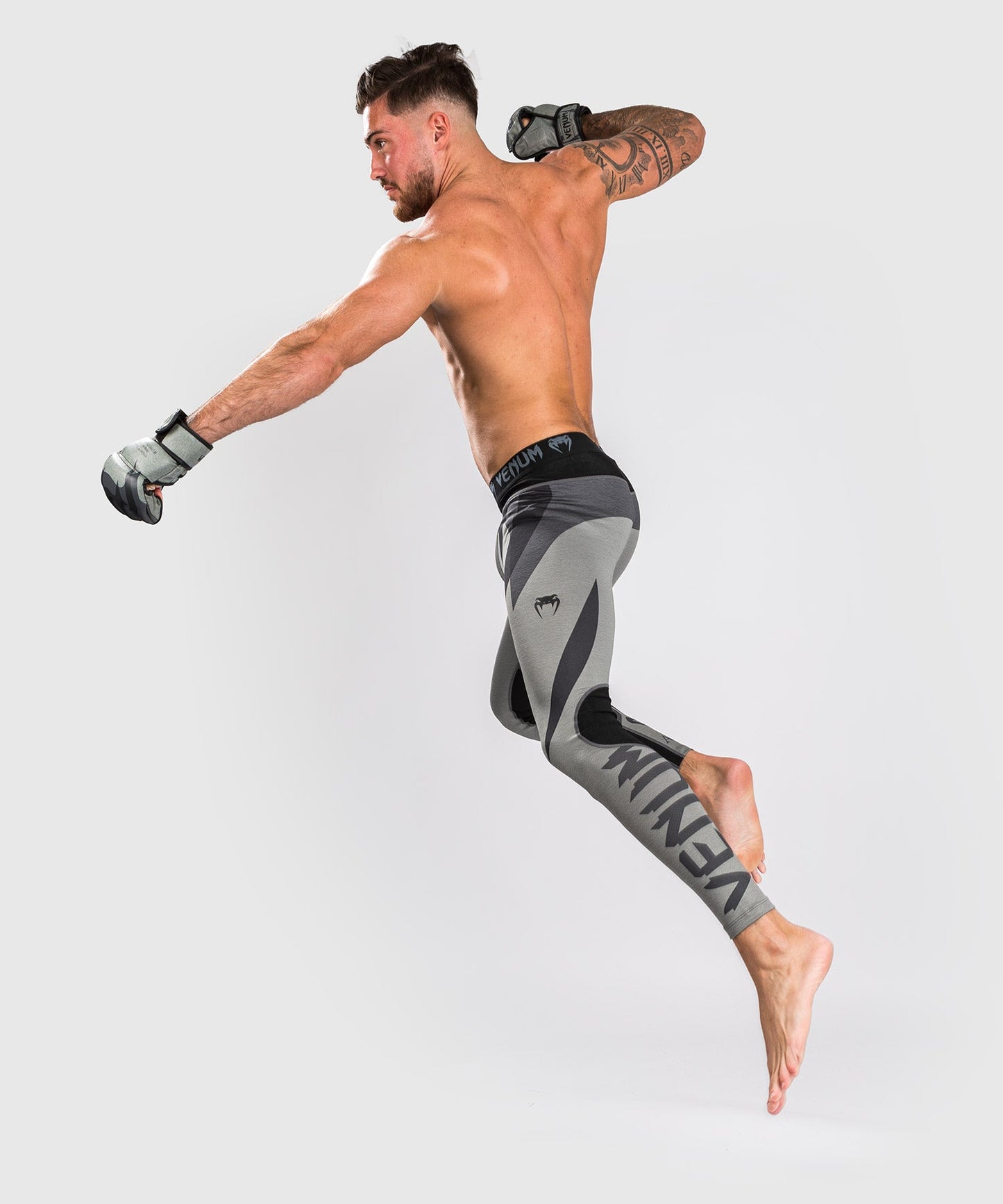 Venum Stone Compression Pants - Mineral Green