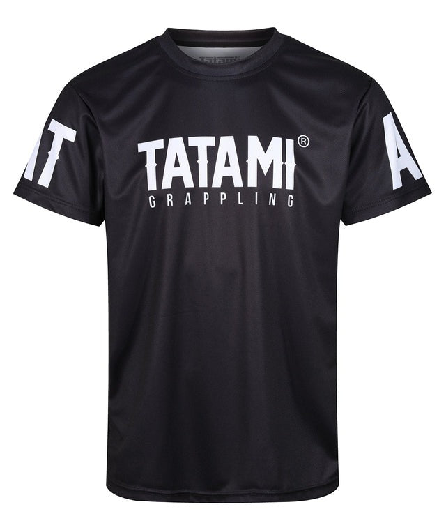 T-Shirt Grappling Tatami Fightwear Raven - Noir